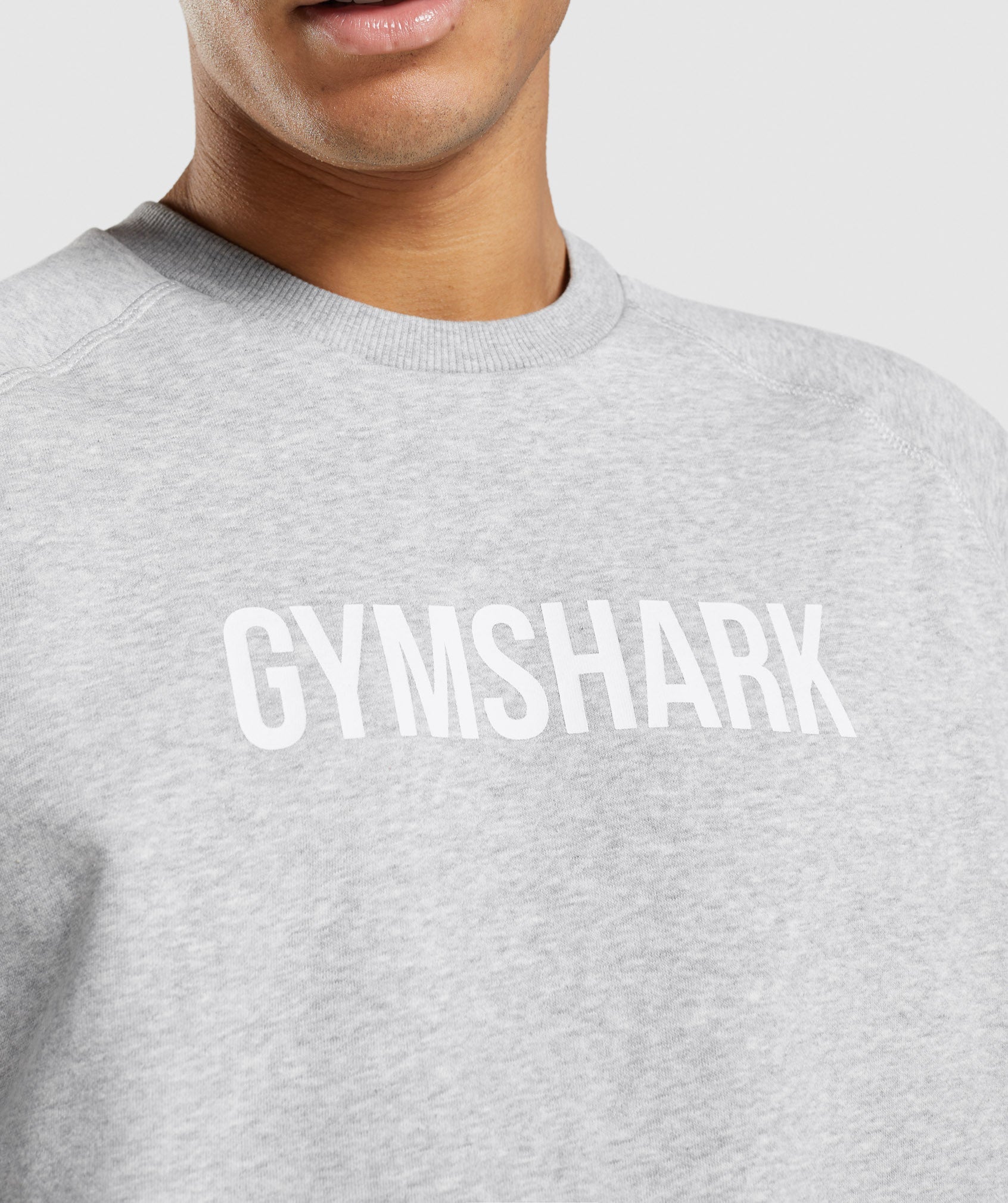 Sudaderas Gymshark Apollo Crew Hombre Gris Claro | 1902854-TE