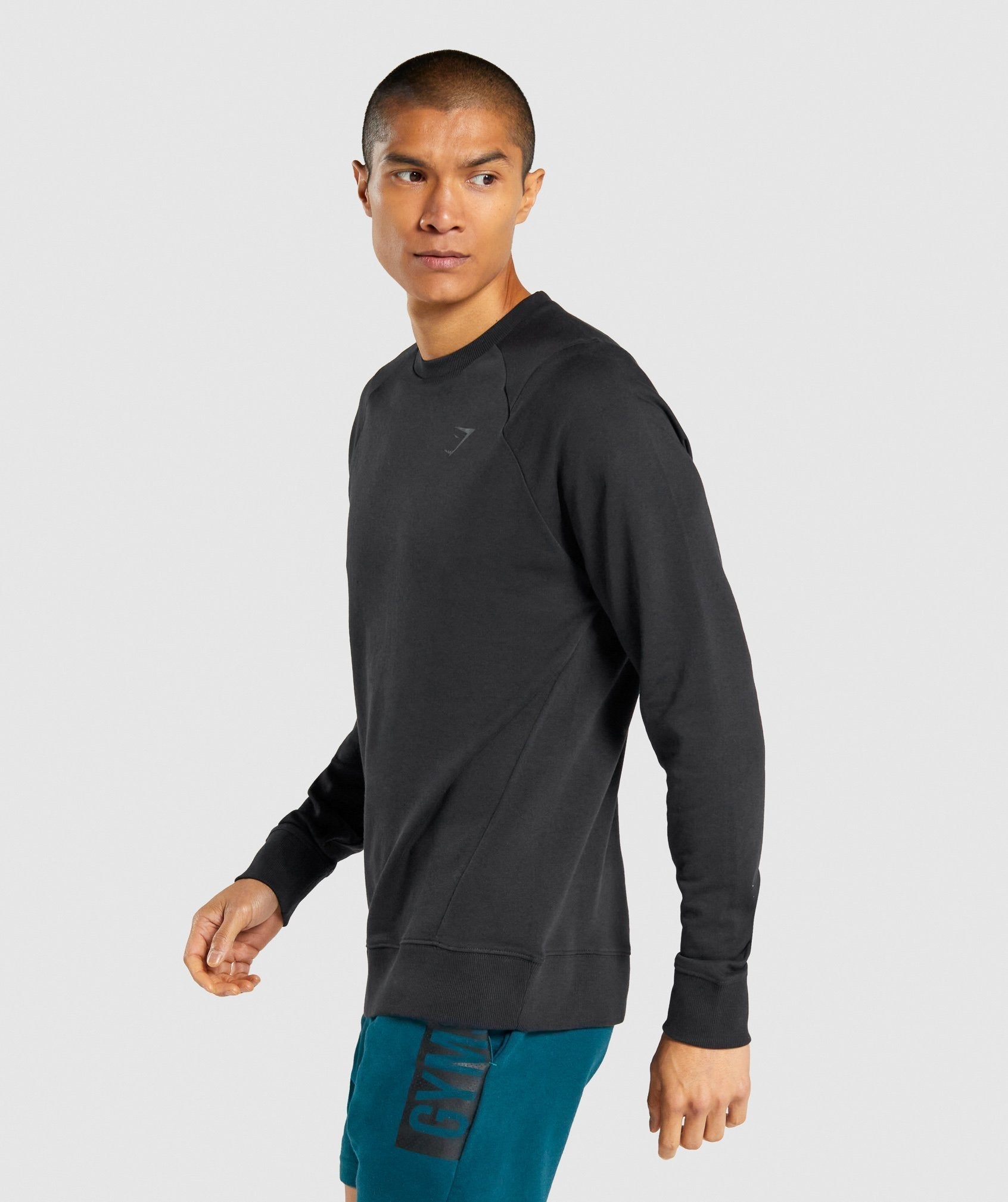 Sudaderas Gymshark Bold Crew Hombre Negras | 1982074-GP