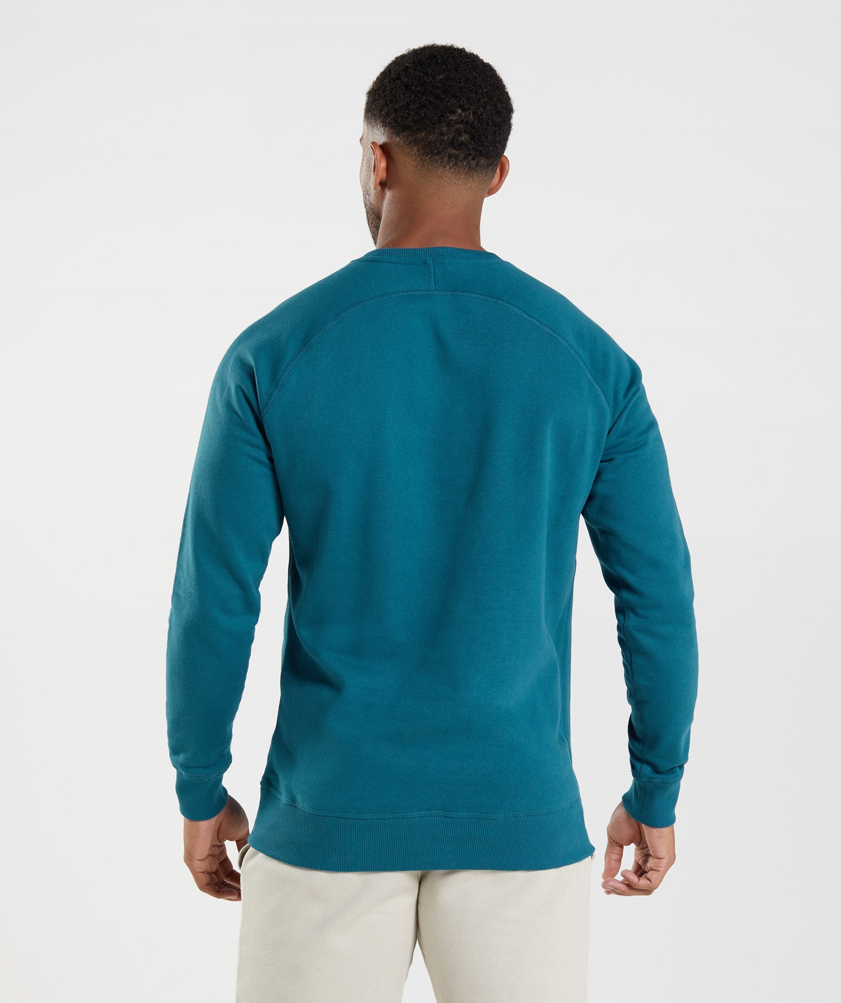 Sudaderas Gymshark Crest Hombre Azules | 6420817-NY