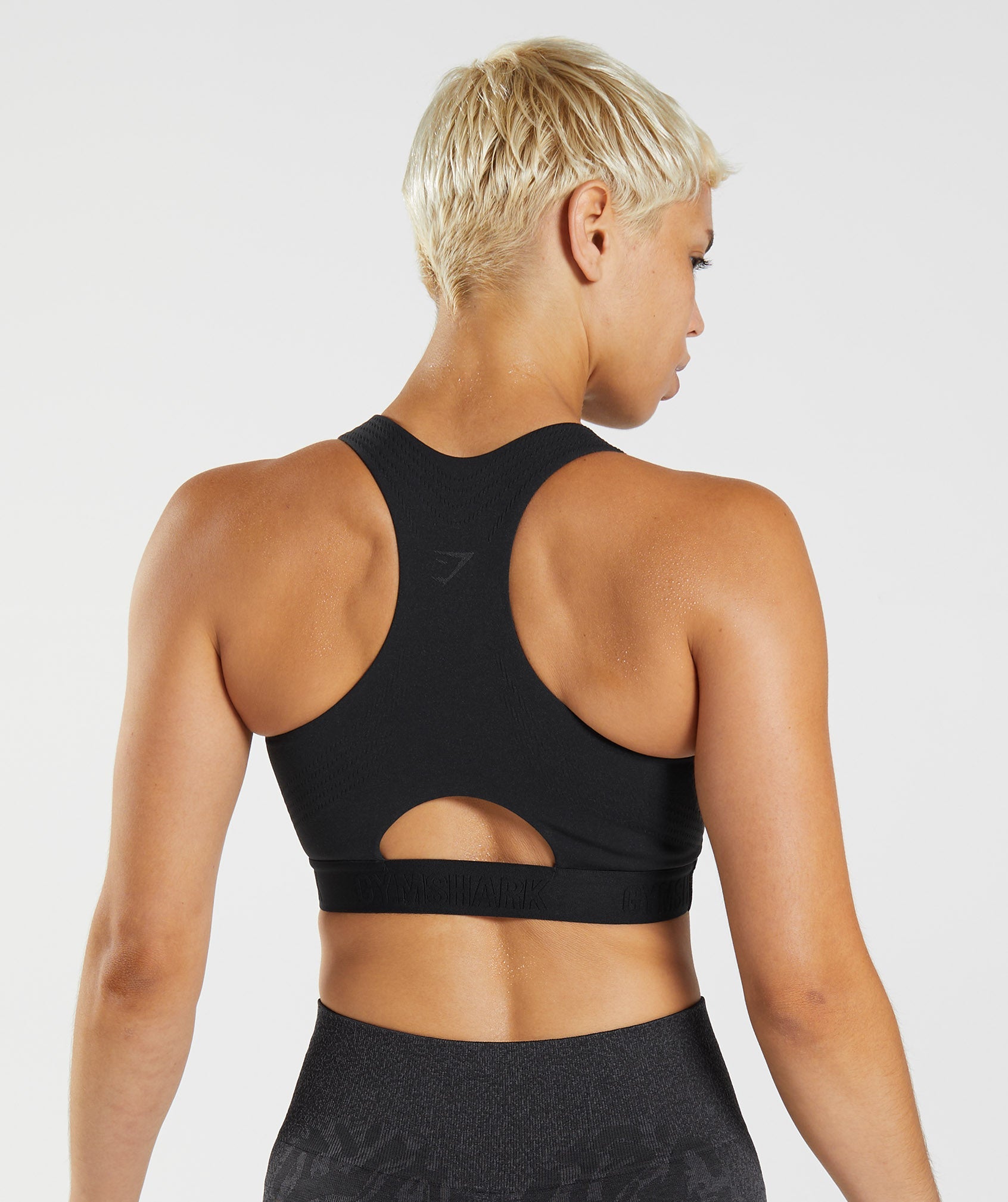 Sujetadores Deportivos Gymshark 315 Performance High Neck Mujer Negras | 1296307-CN