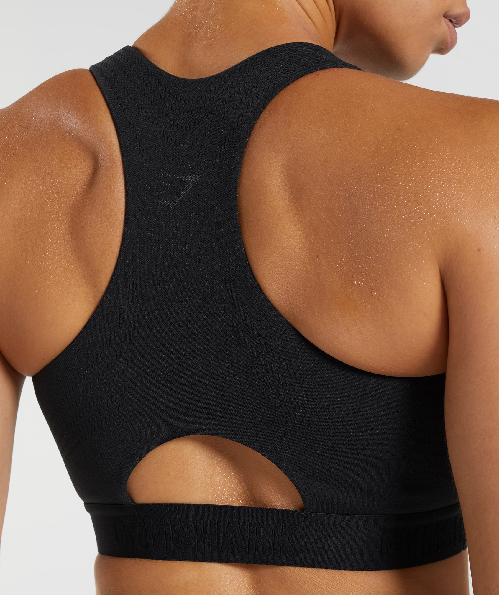 Sujetadores Deportivos Gymshark 315 Performance High Neck Mujer Negras | 1296307-CN