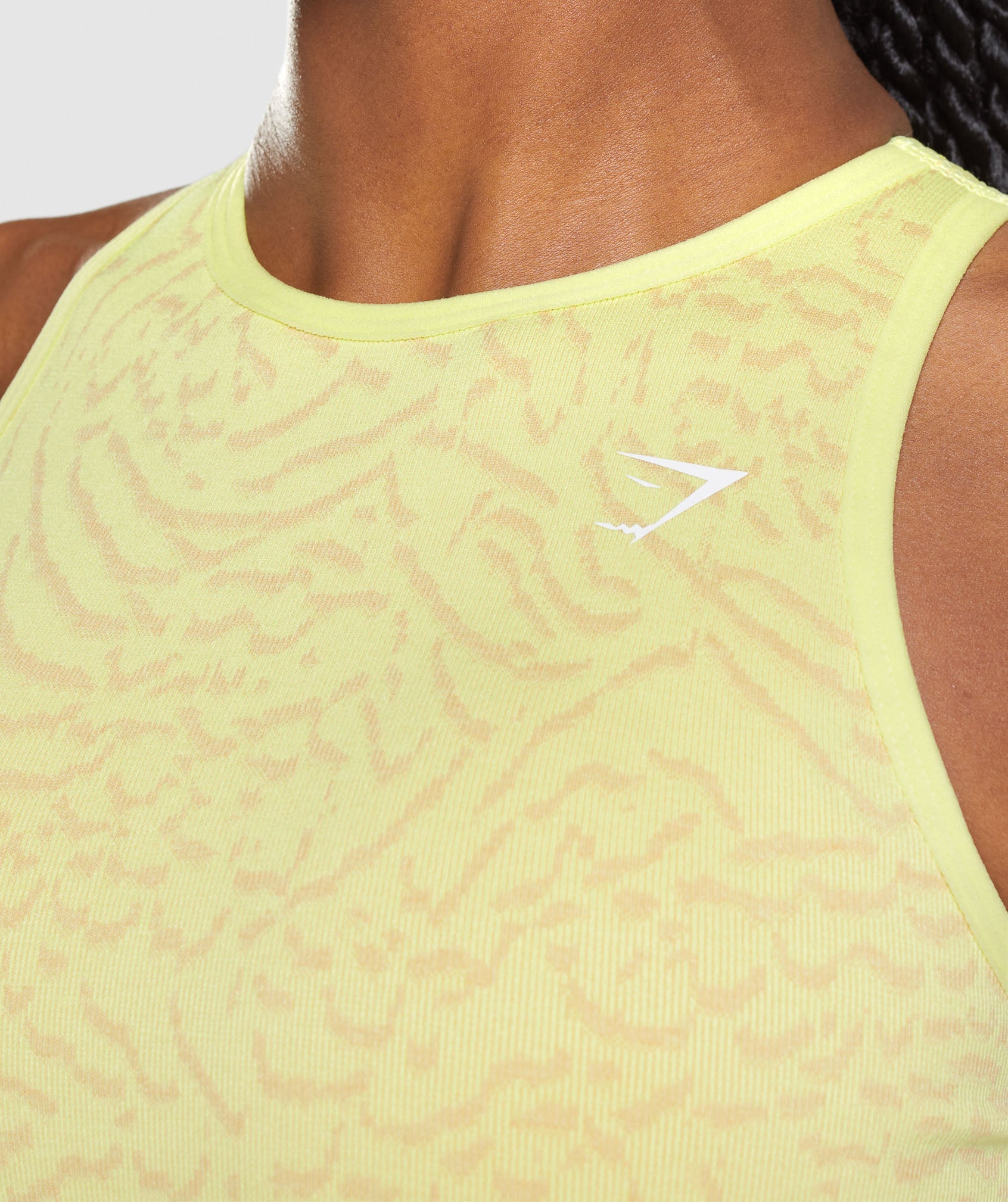 Sujetadores Deportivos Gymshark Adapt Animal Seamless Mujer Amarillo | 6350742-ZQ