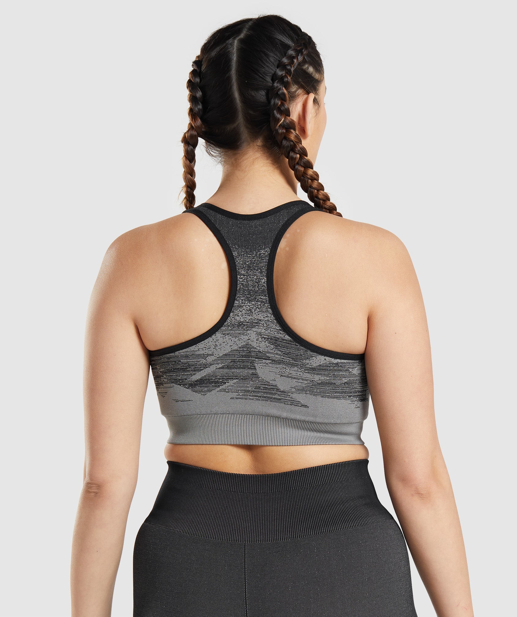 Sujetadores Deportivos Gymshark Adapt Ombre Seamless Mujer Negras | 1976208-LK