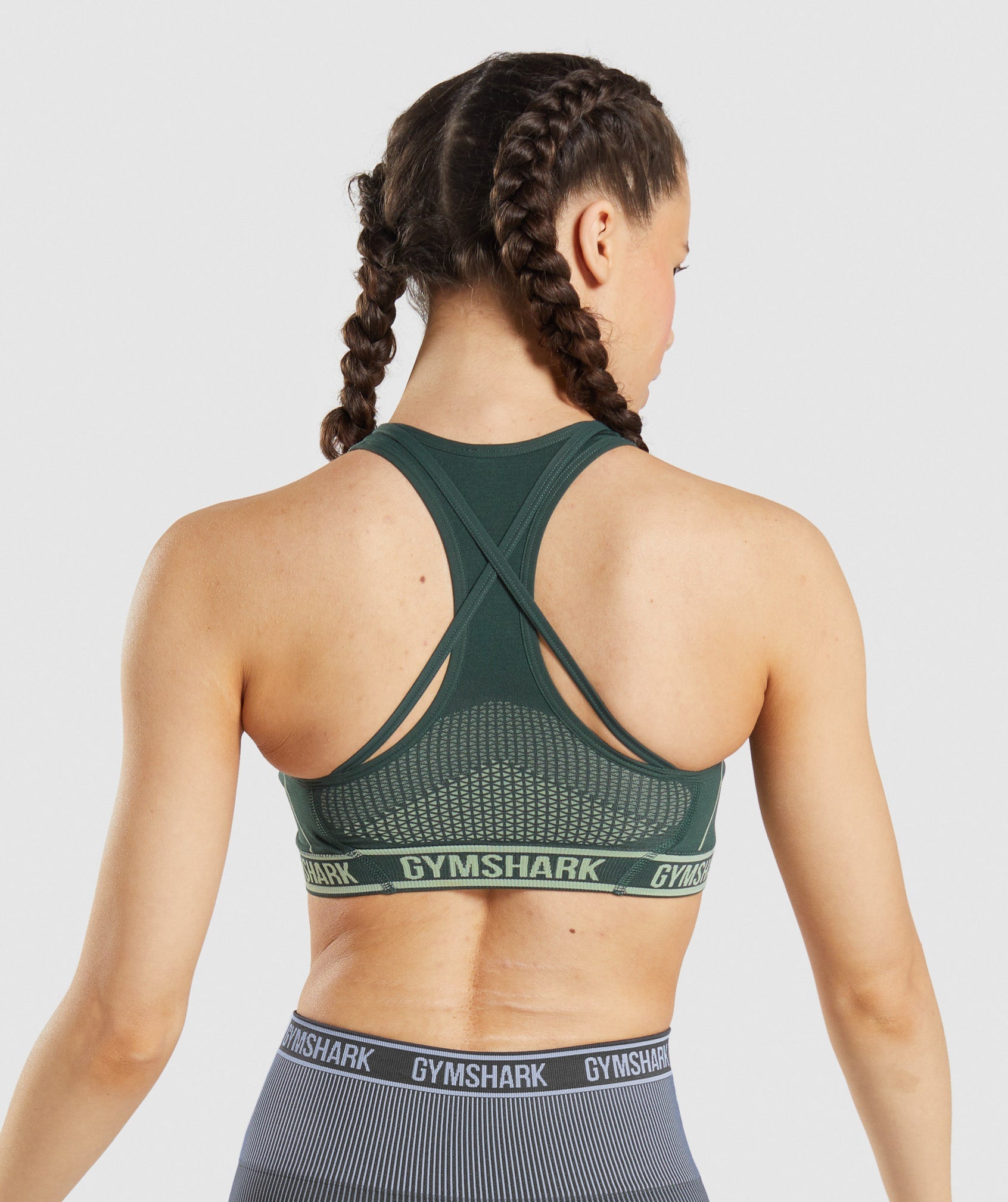 Sujetadores Deportivos Gymshark Apex Seamless Mujer Verde | 2496358-OL