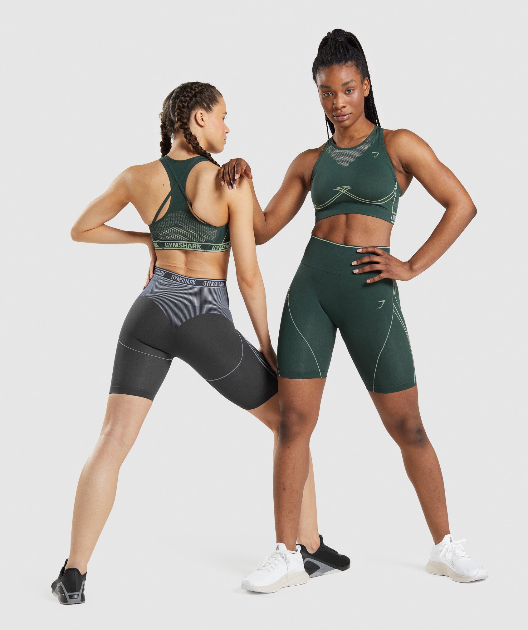 Sujetadores Deportivos Gymshark Apex Seamless Mujer Verde | 2496358-OL