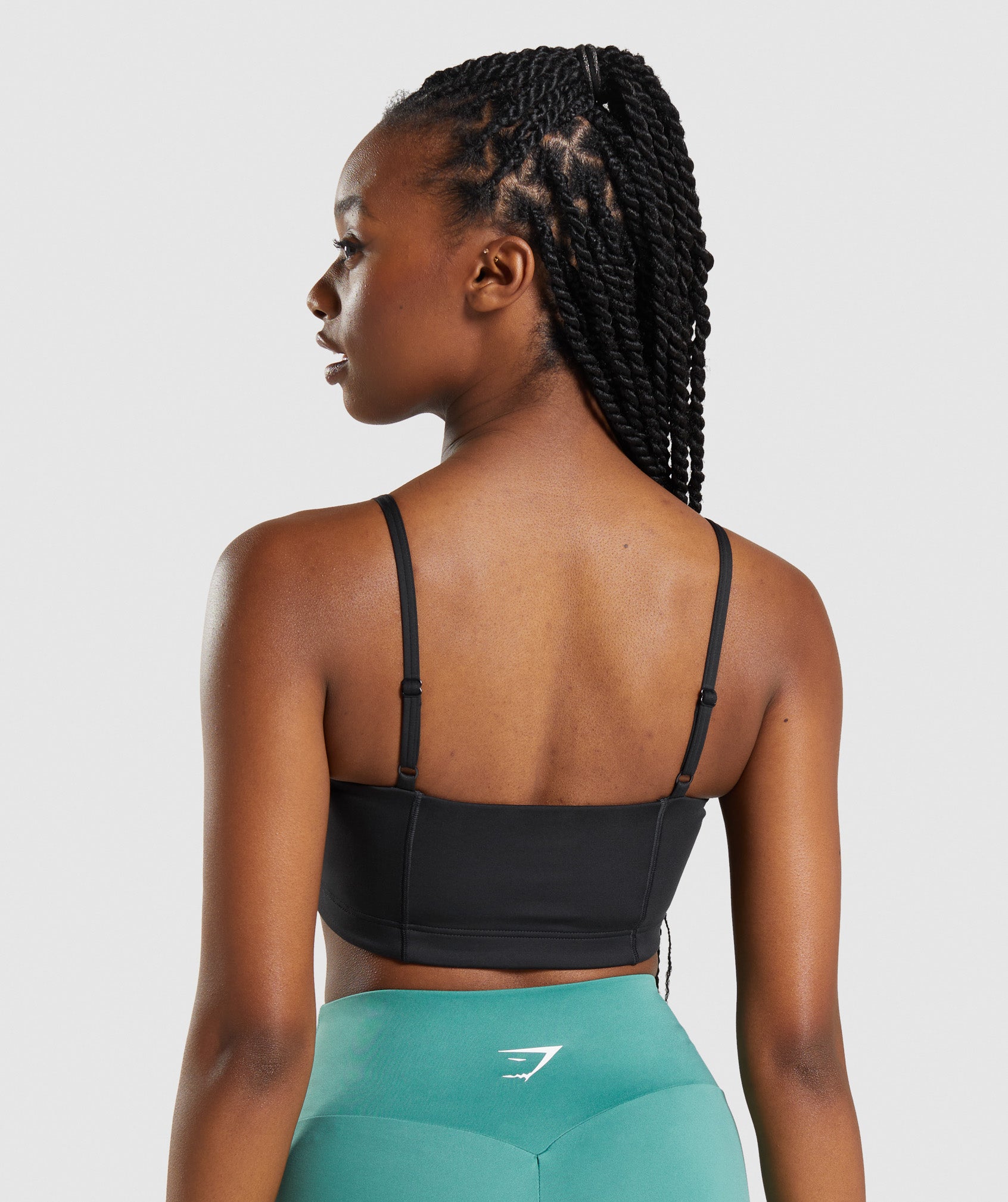 Sujetadores Deportivos Gymshark Bandeau Mujer Negras | 7609421-XP