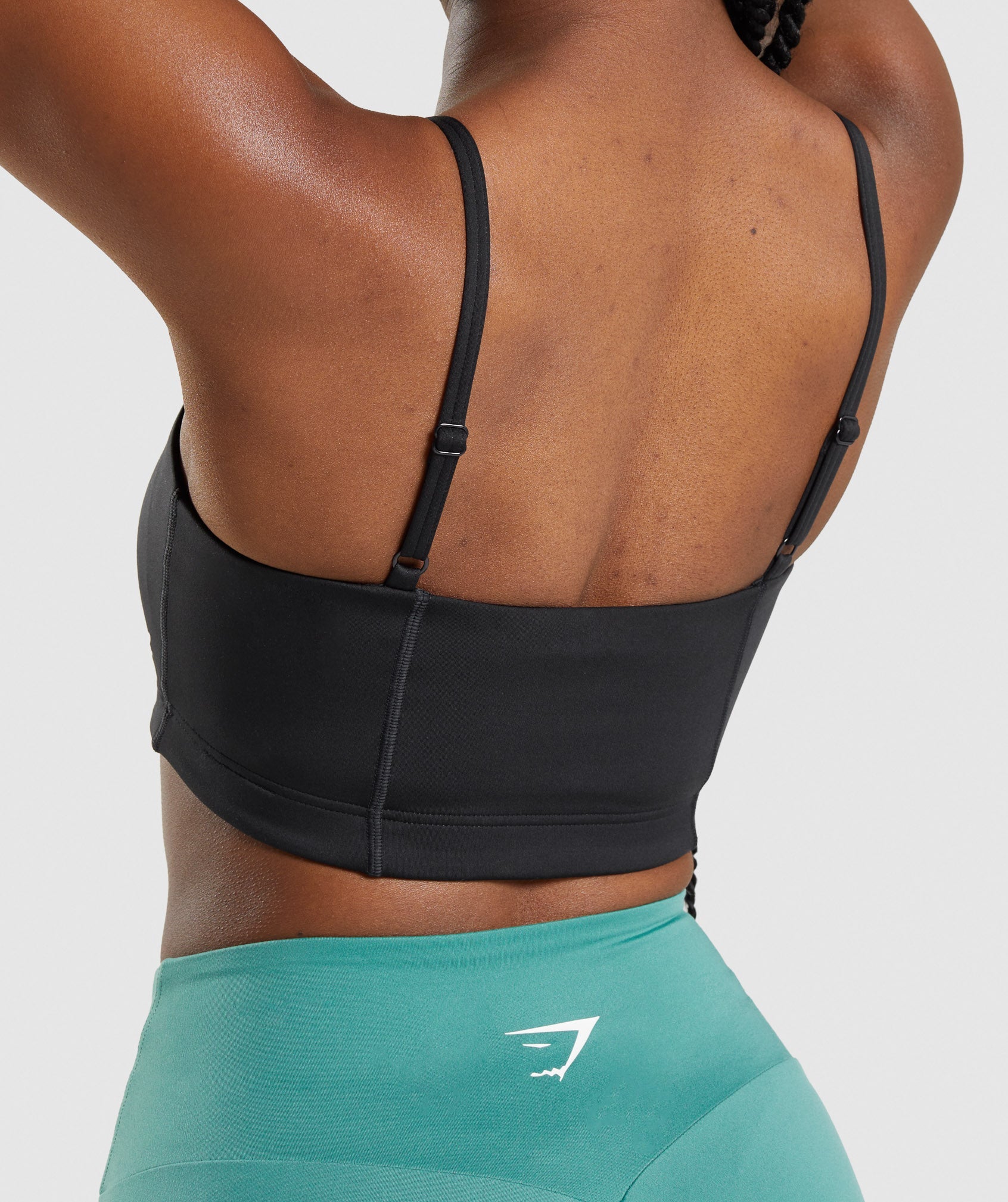 Sujetadores Deportivos Gymshark Bandeau Mujer Negras | 7609421-XP