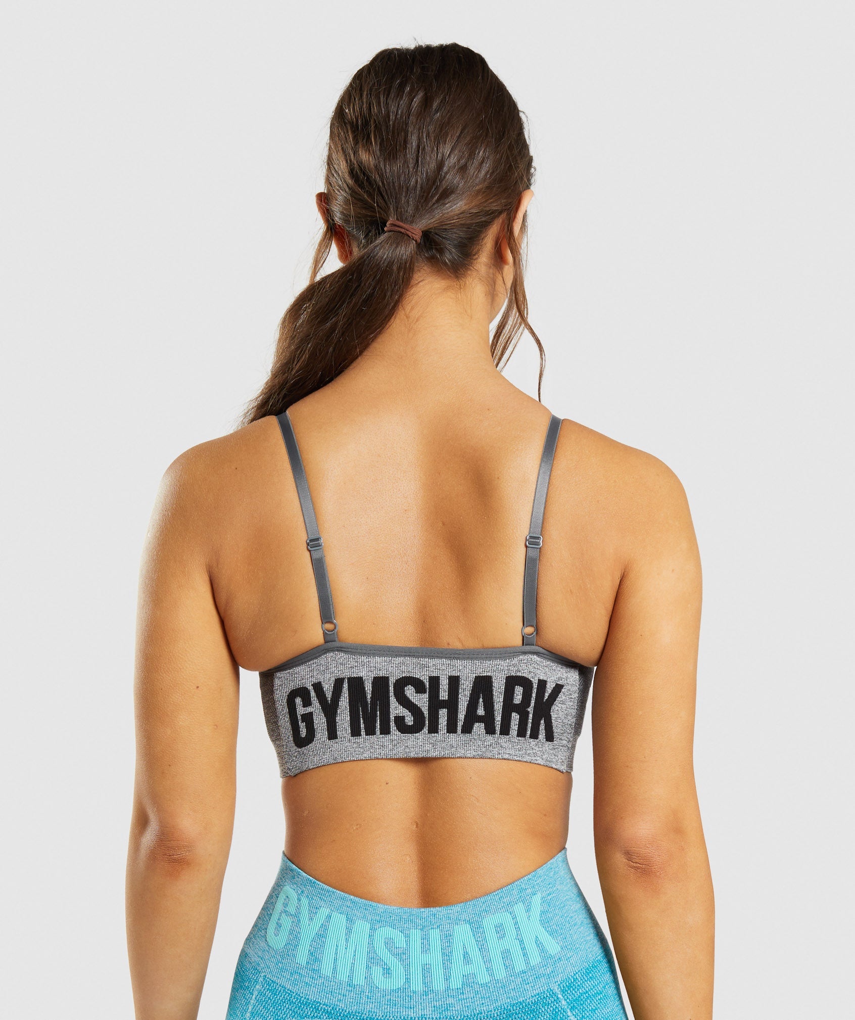 Sujetadores Deportivos Gymshark Flex Tiras Mujer Gris | 7098541-LZ