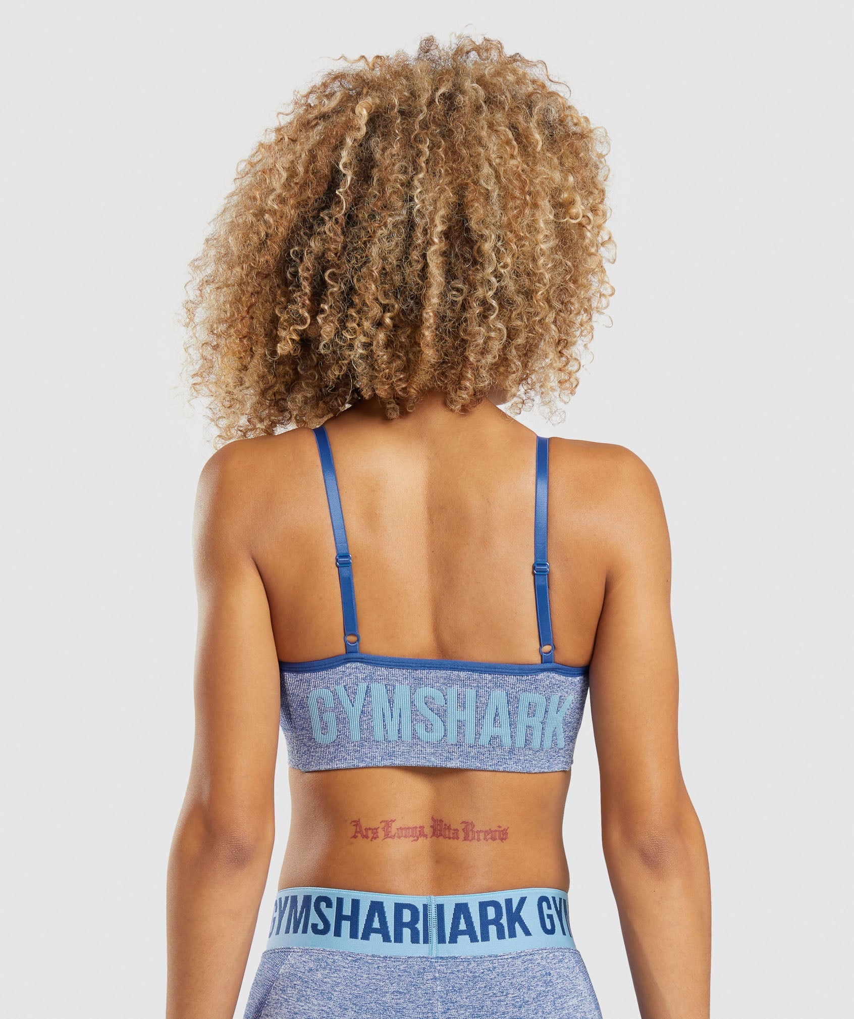 Sujetadores Deportivos Gymshark Flex Tiras Mujer Azules | 9621807-FG