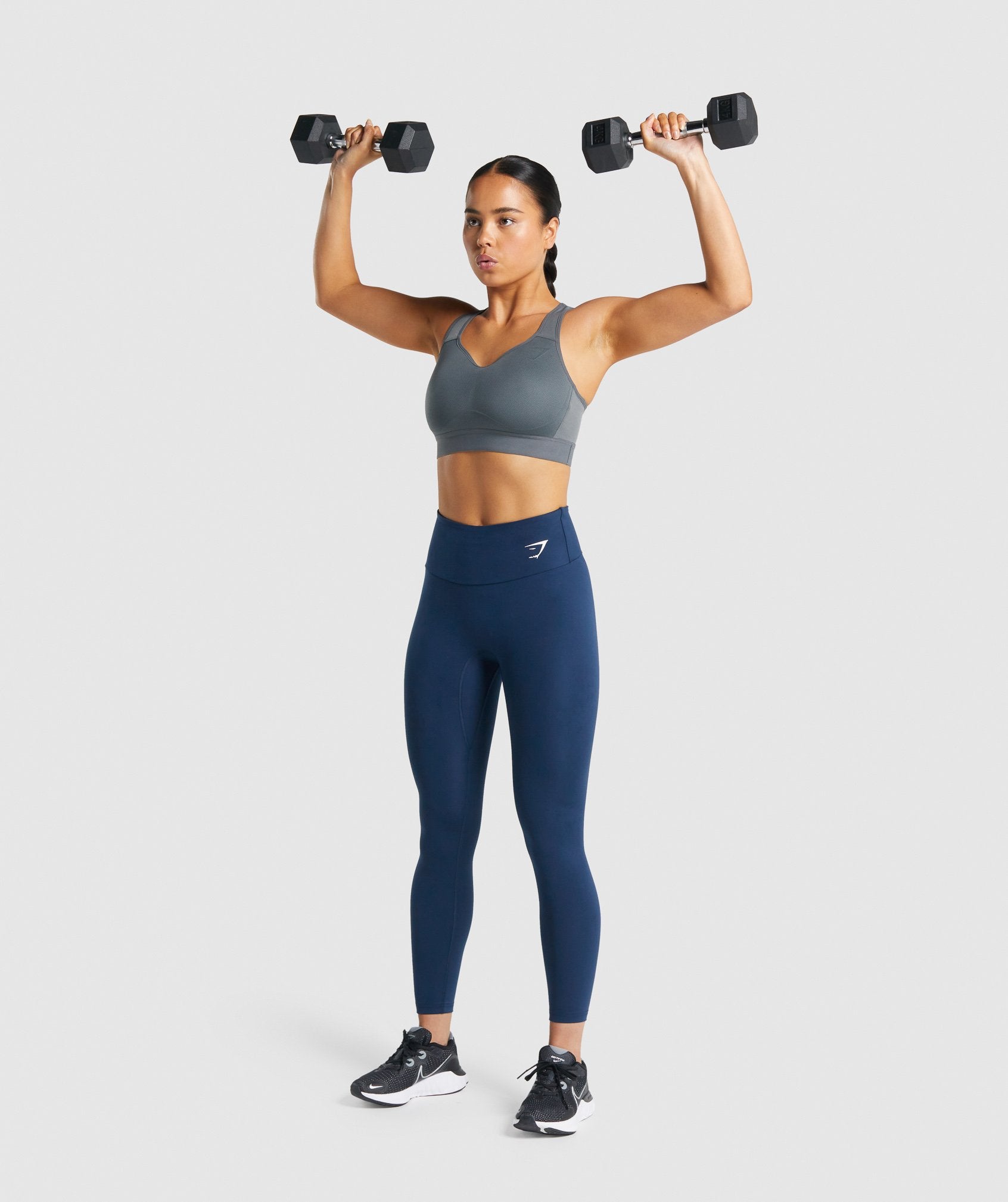 Sujetadores Deportivos Gymshark Ligeros High Support Mujer Gris | 0314976-HZ