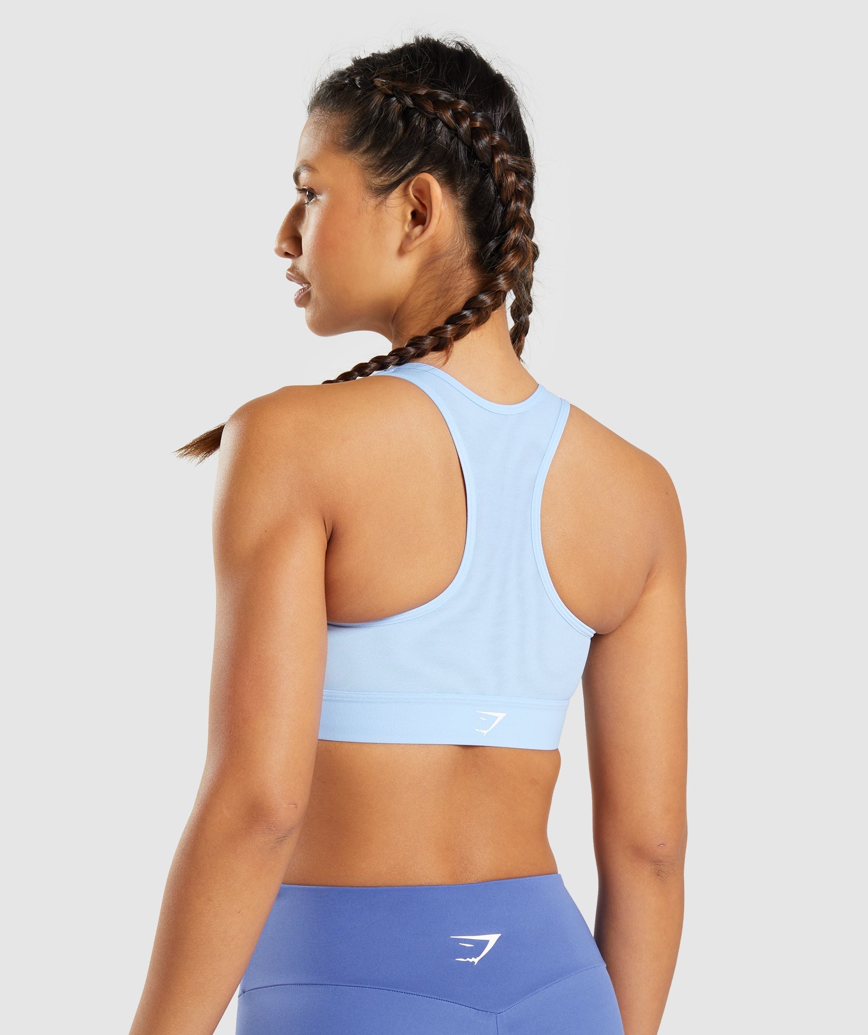 Sujetadores Deportivos Gymshark Ligeros High Support Mujer Azules | 2369751-JY