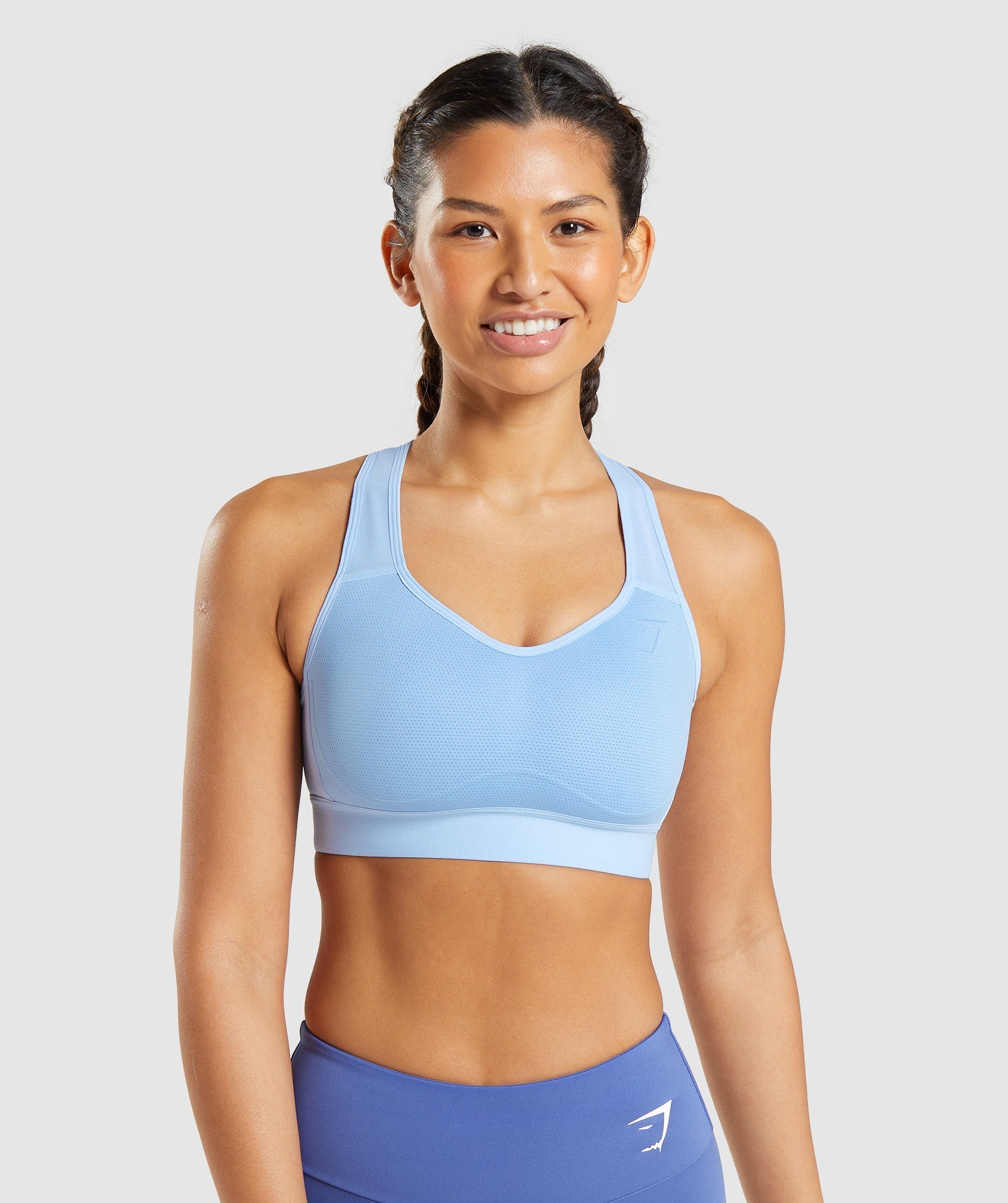 Sujetadores Deportivos Gymshark Ligeros High Support Mujer Azules | 2369751-JY