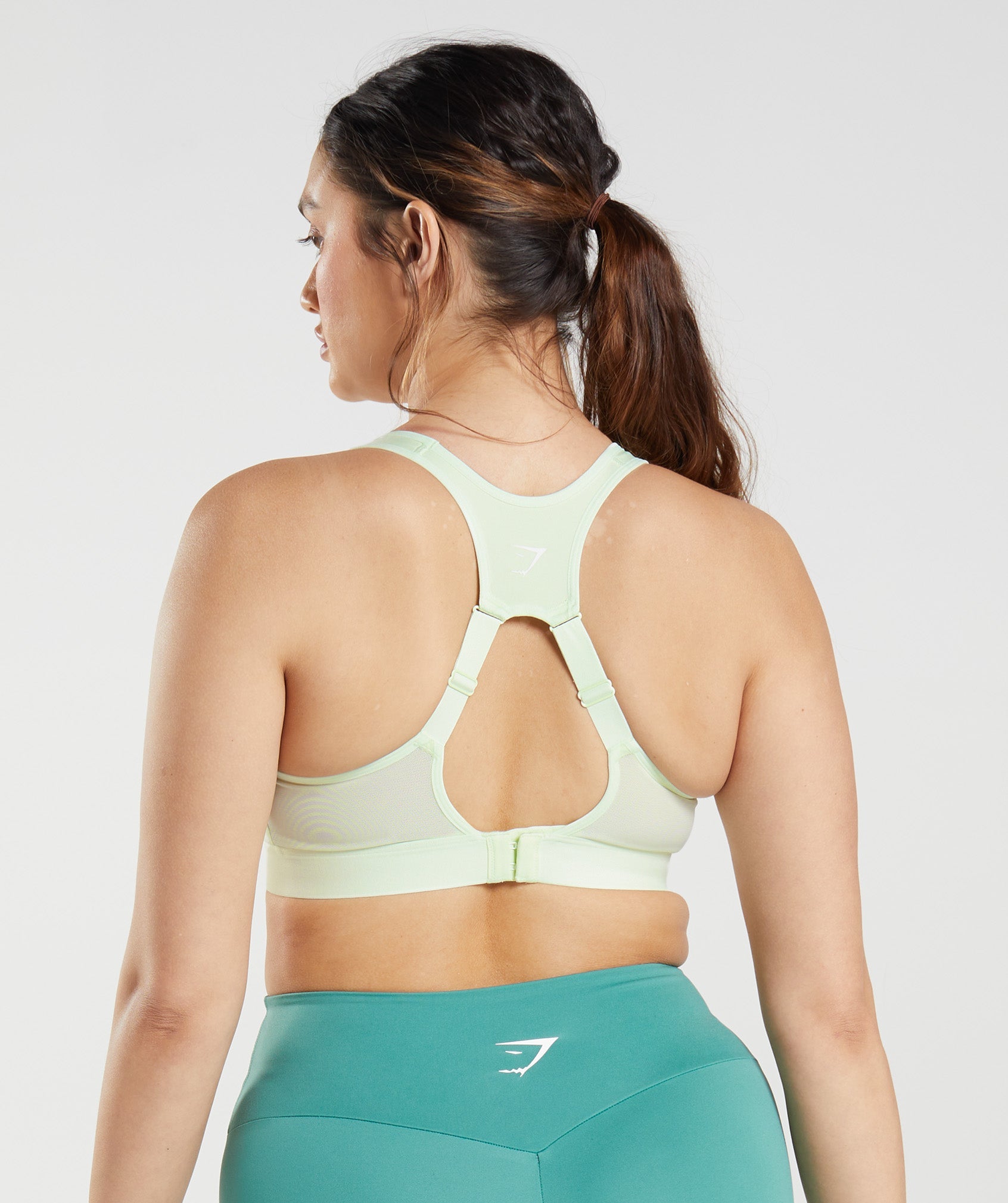 Sujetadores Deportivos Gymshark Open Back Mujer Verde | 6320719-ST