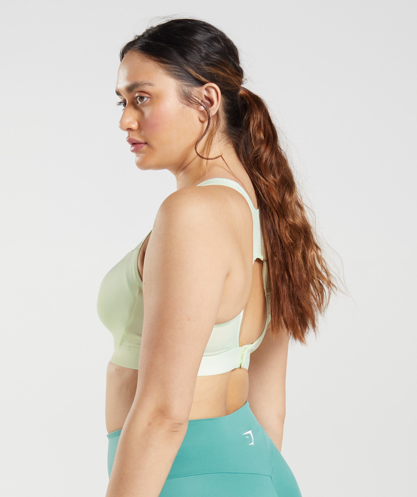 Sujetadores Deportivos Gymshark Open Back Mujer Verde | 6320719-ST