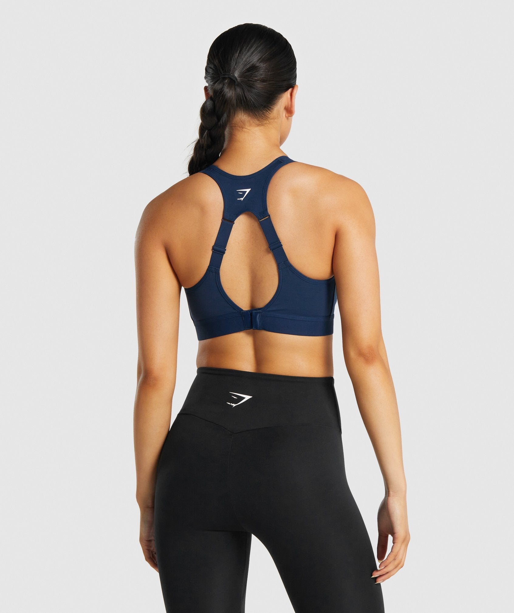 Sujetadores Deportivos Gymshark Open Back Mujer Azul Marino | 7408236-MP