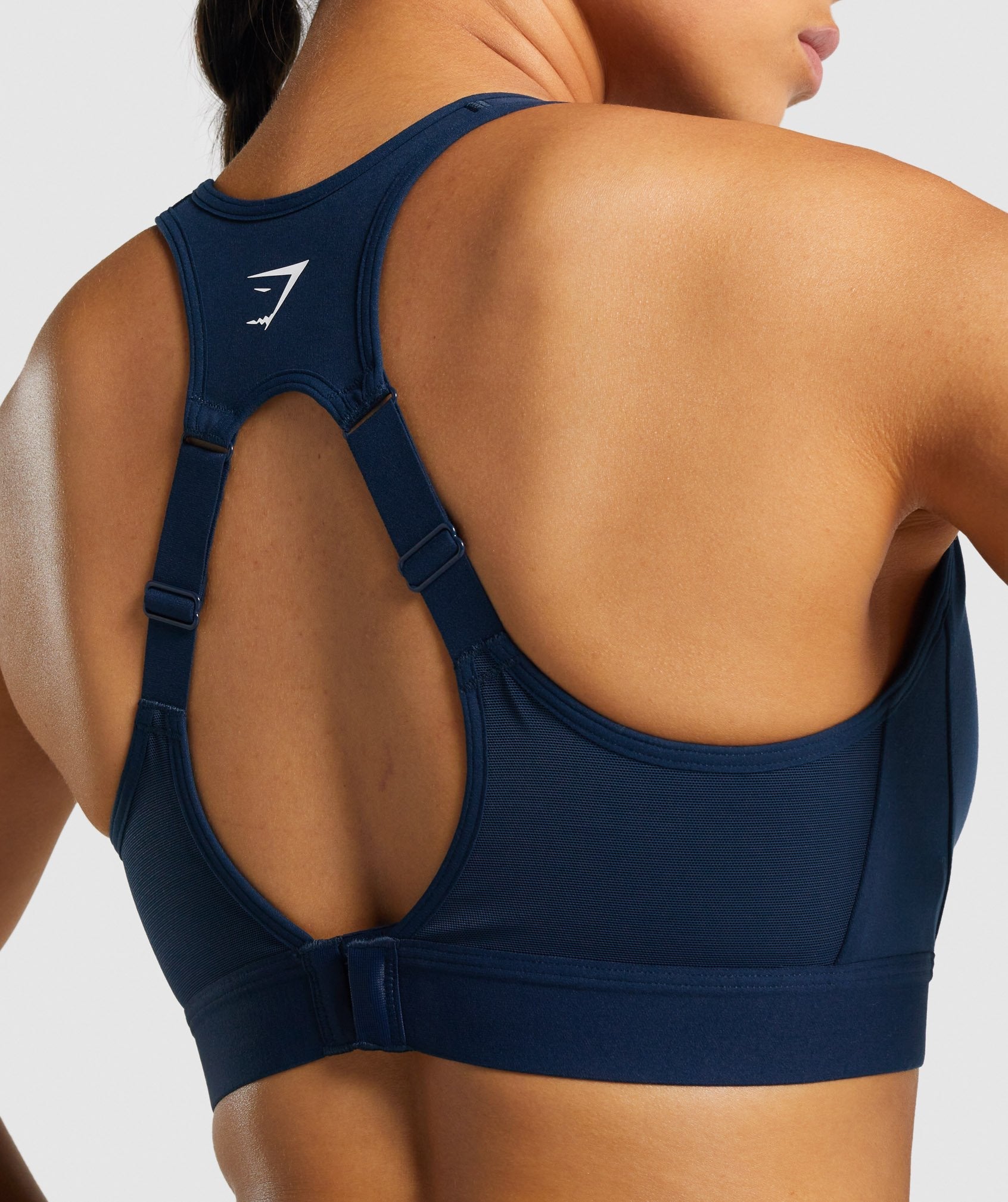 Sujetadores Deportivos Gymshark Open Back Mujer Azul Marino | 7408236-MP