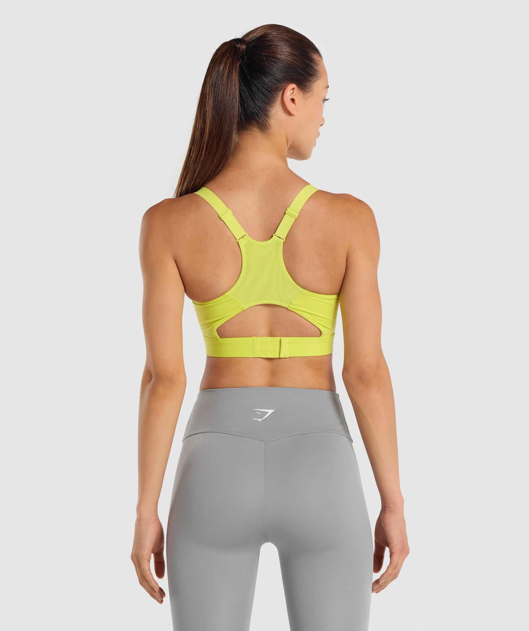 Sujetadores Deportivos Gymshark Racer Back Mujer Amarillo | 9326401-UQ