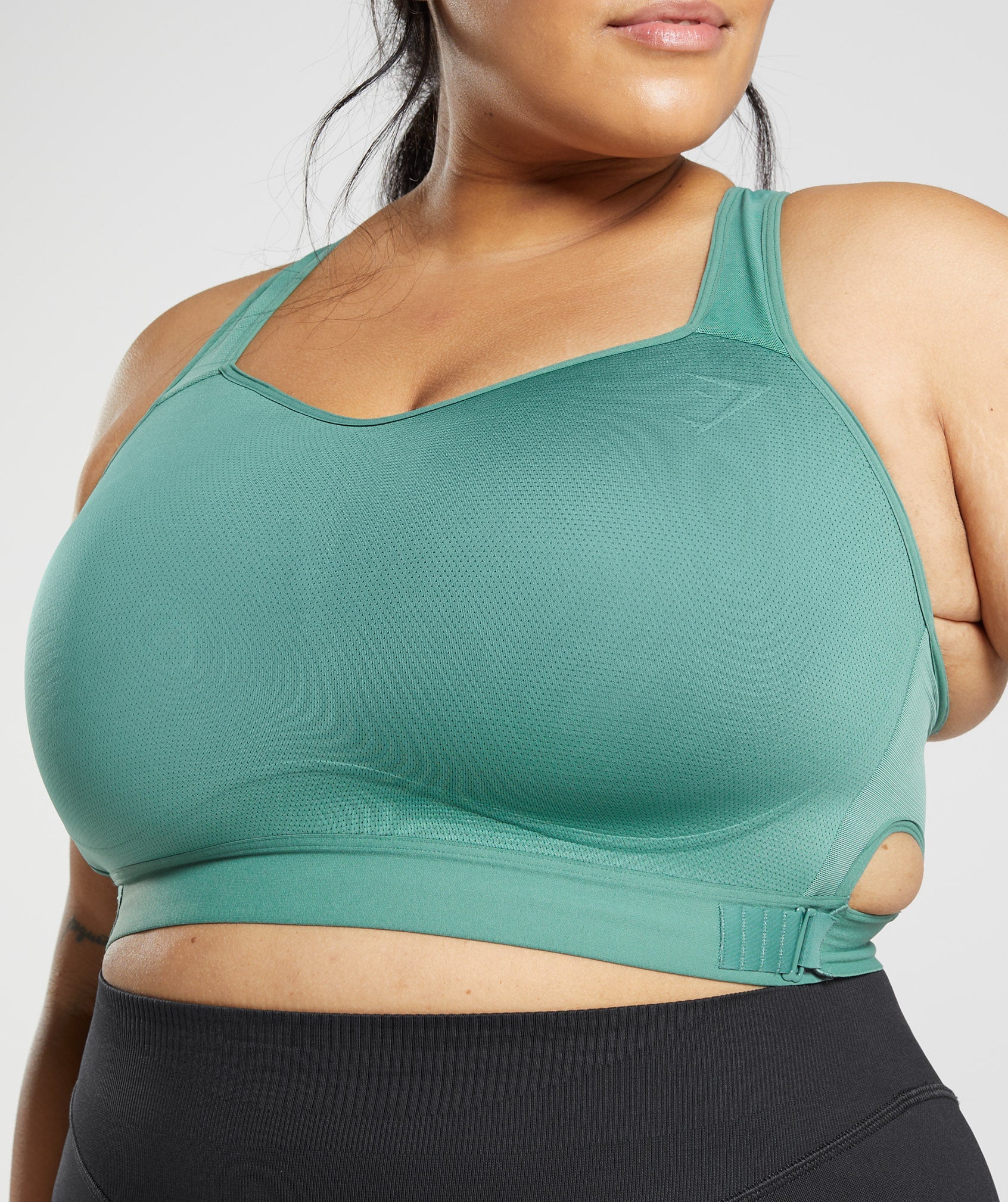 Sujetadores Deportivos Gymshark Racerback High Support Mujer Verde | 3291650-GP