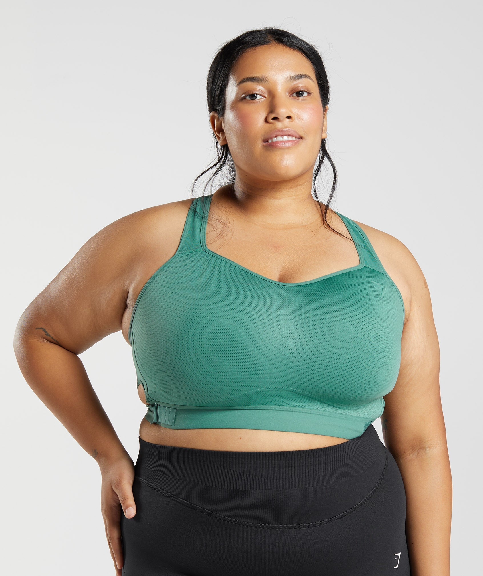 Sujetadores Deportivos Gymshark Racerback High Support Mujer Verde | 3291650-GP