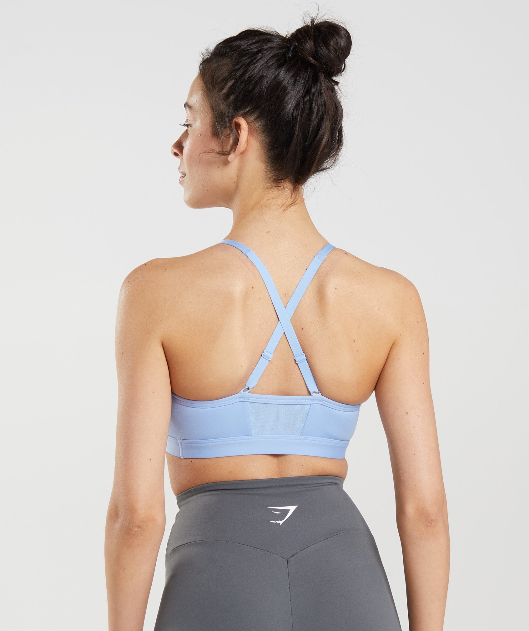 Sujetadores Deportivos Gymshark Ruched Mujer Azules | 8190754-ZT