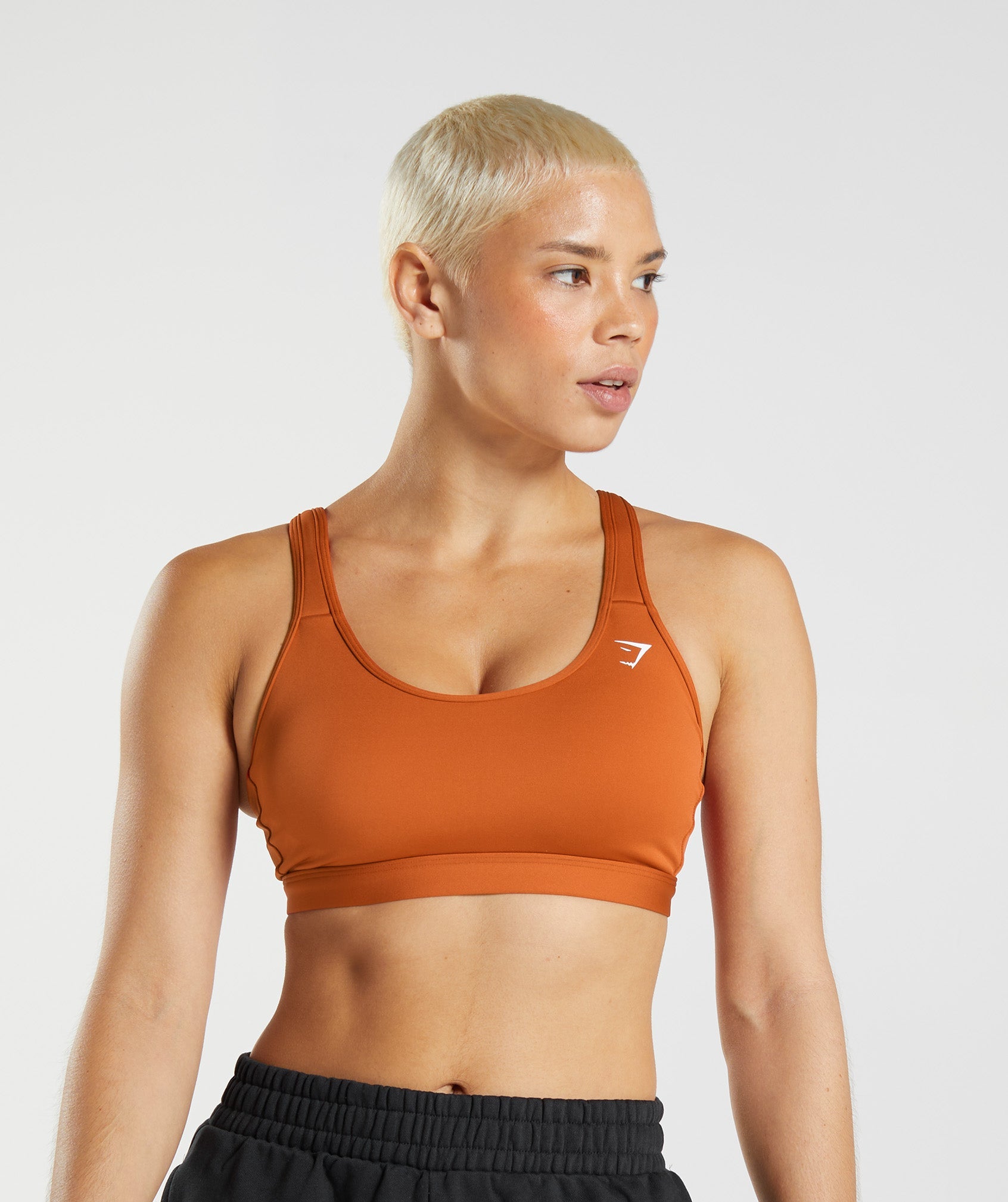 Sujetadores Deportivos Gymshark Scoop Neck Mujer Rojas | 6190734-IN