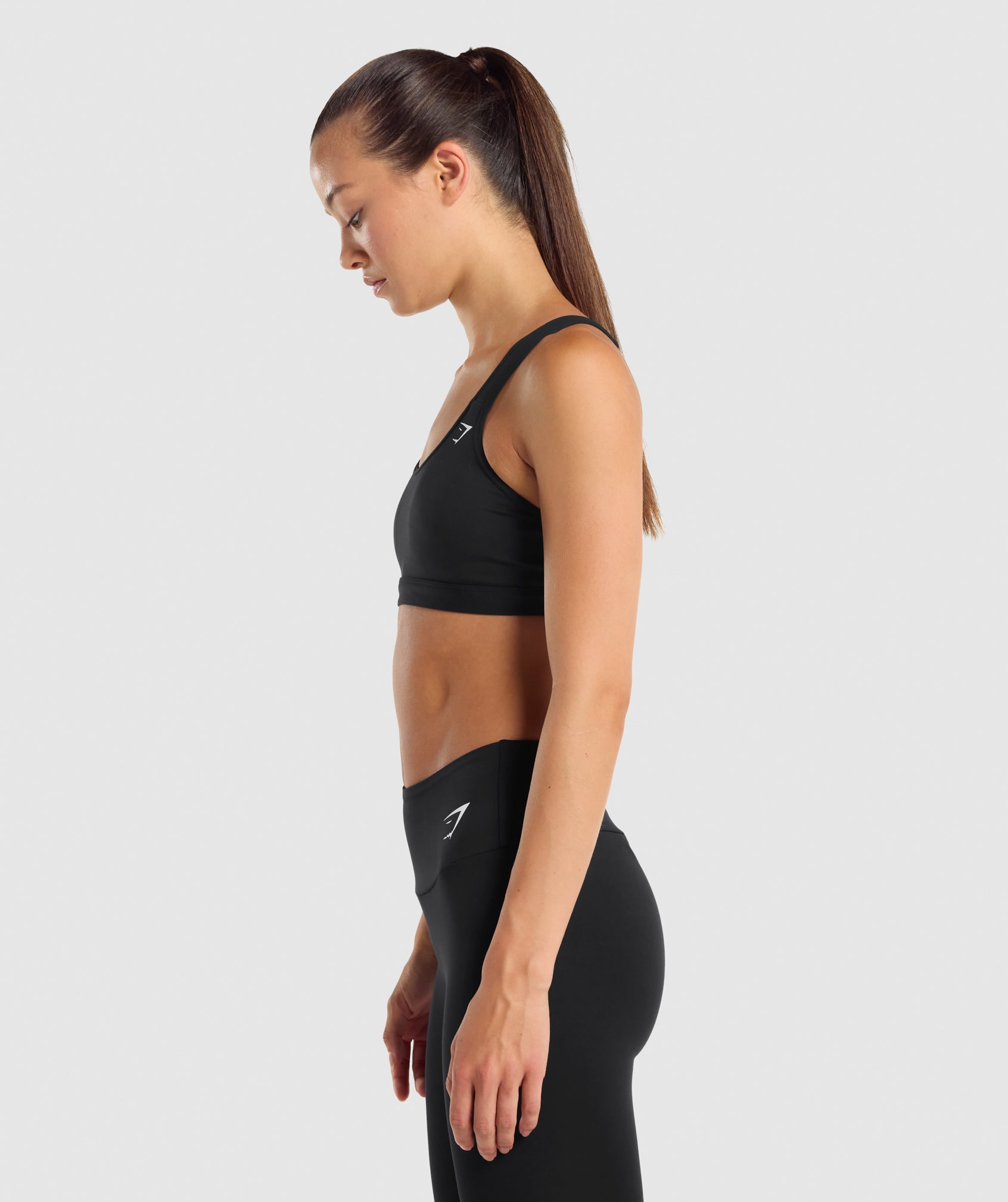 Sujetadores Deportivos Gymshark Scoop Neck Mujer Negras | 6538124-GB