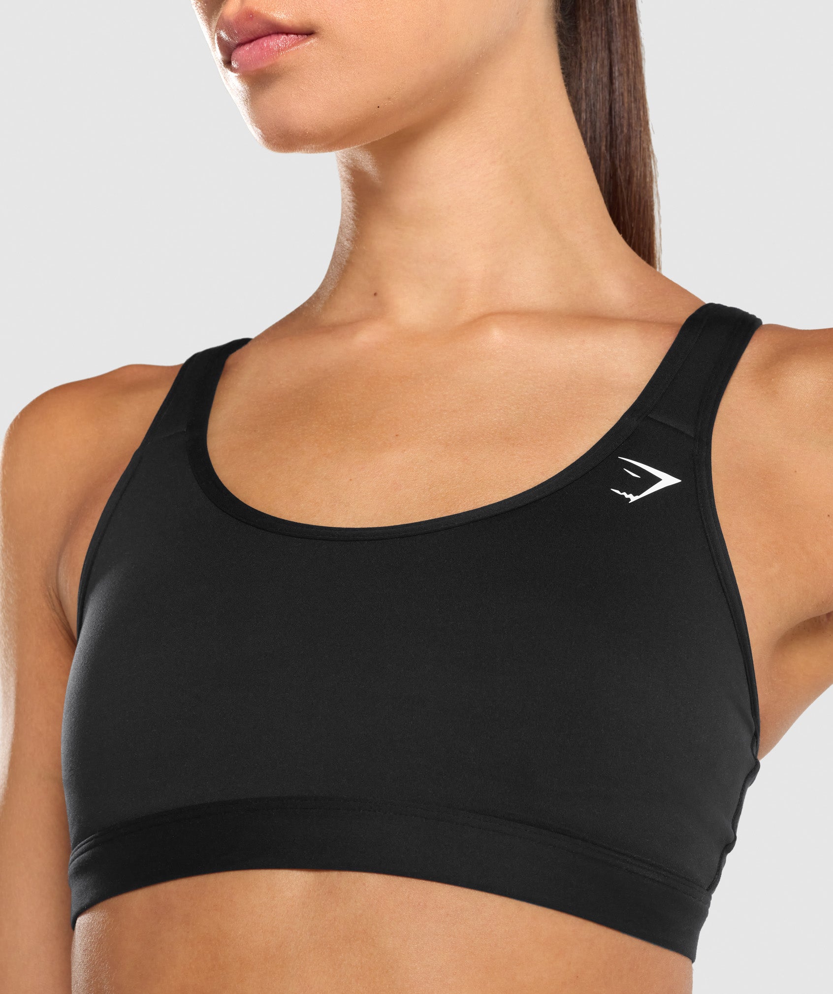 Sujetadores Deportivos Gymshark Scoop Neck Mujer Negras | 6538124-GB