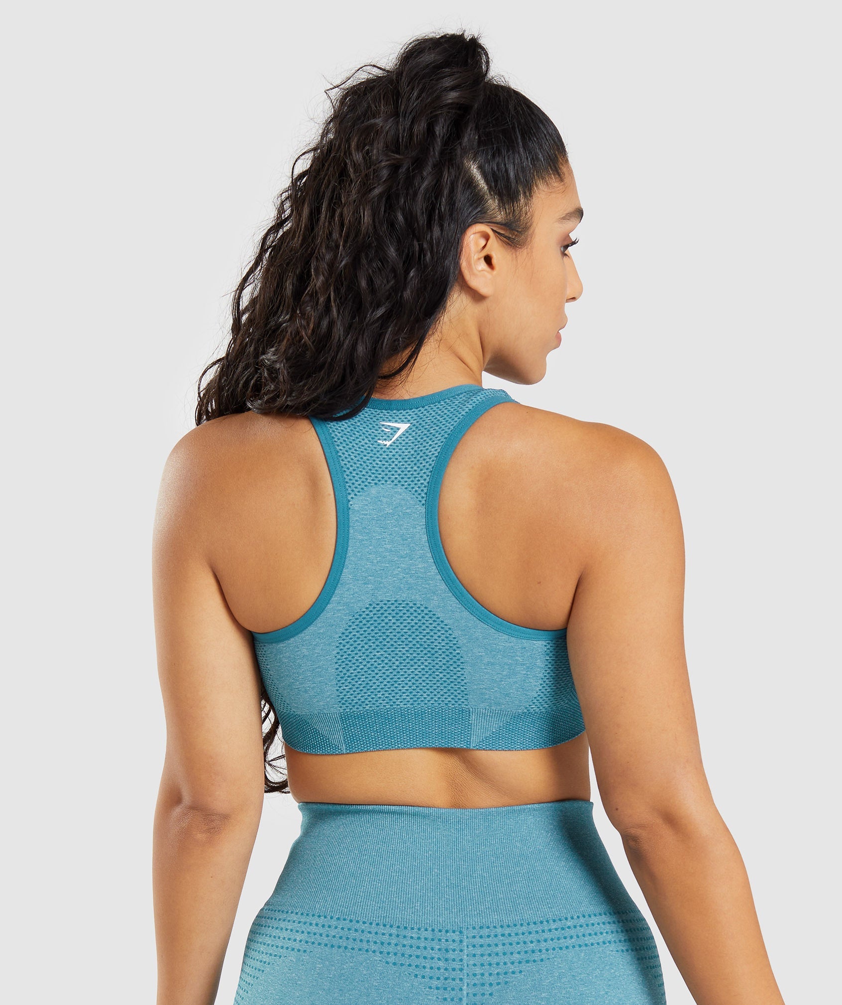 Sujetadores Deportivos Gymshark Vital Seamless 2.0 Mujer Turquesa | 7396048-CF