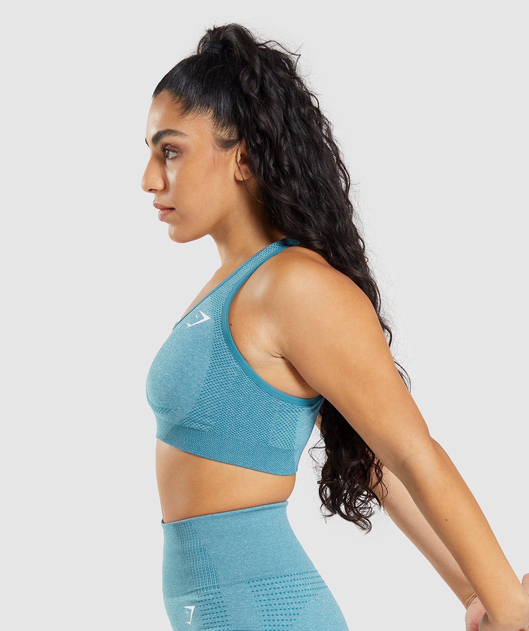 Sujetadores Deportivos Gymshark Vital Seamless 2.0 Mujer Turquesa | 7396048-CF