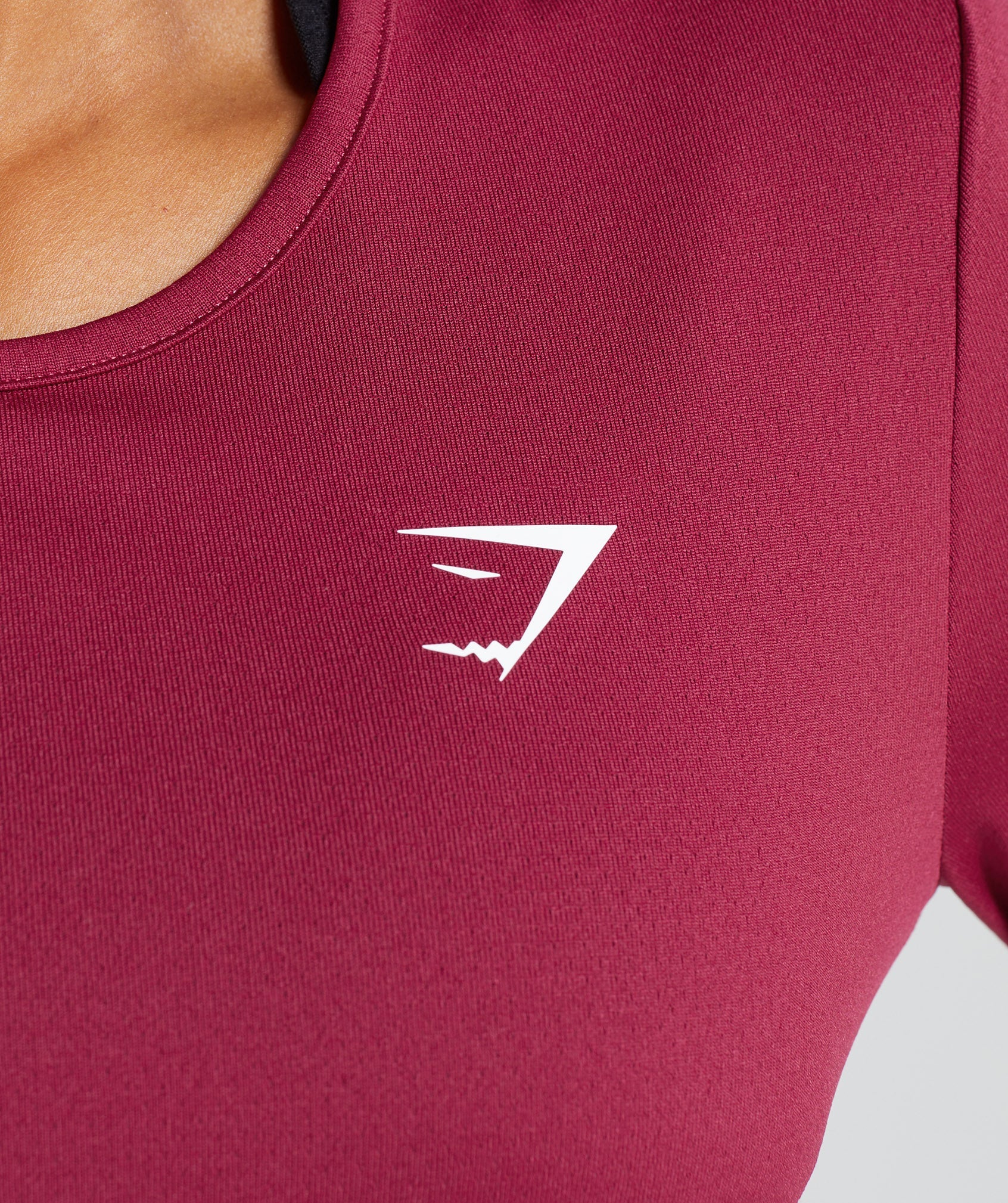 Tops Gymshark Entrenamiento Long Sleeve Mujer Rosas | 1043958-QY