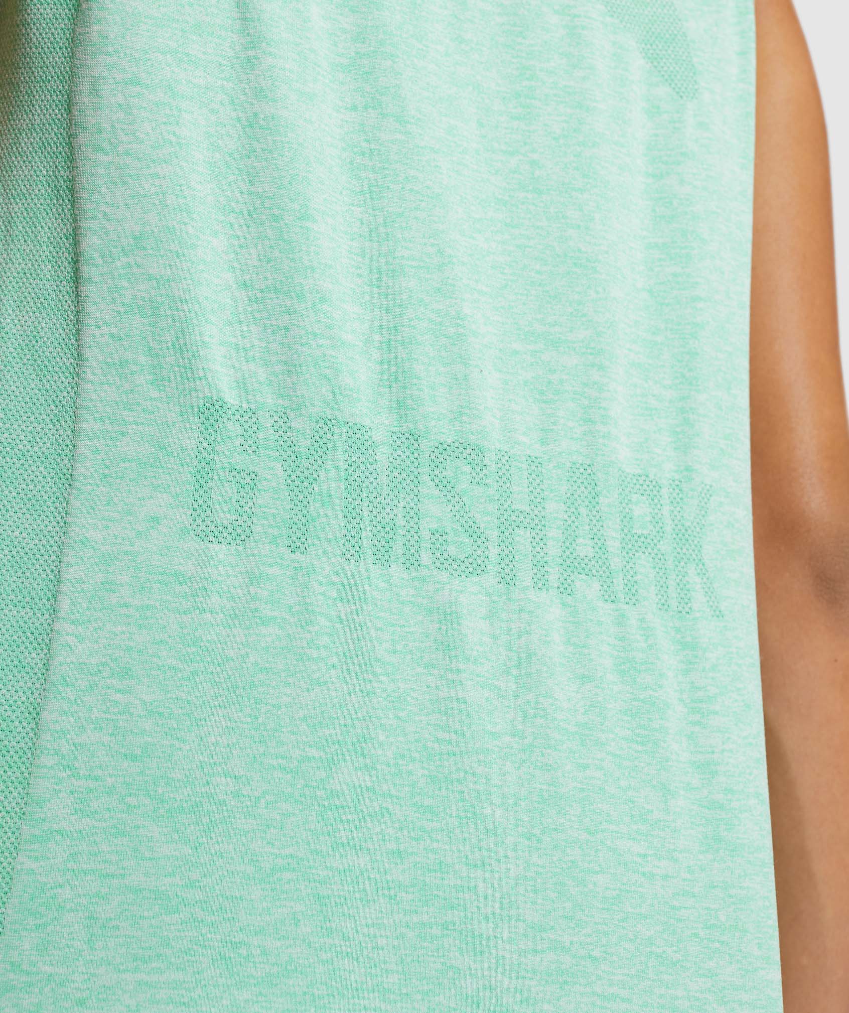 Tops Gymshark Flex Loose Mujer Verde | 2635980-MJ