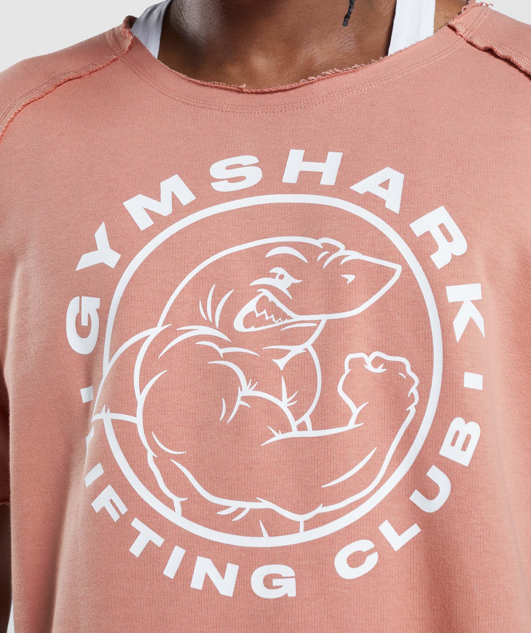 Tops Gymshark Legacy Rag Hombre Rosas | 0962345-XS