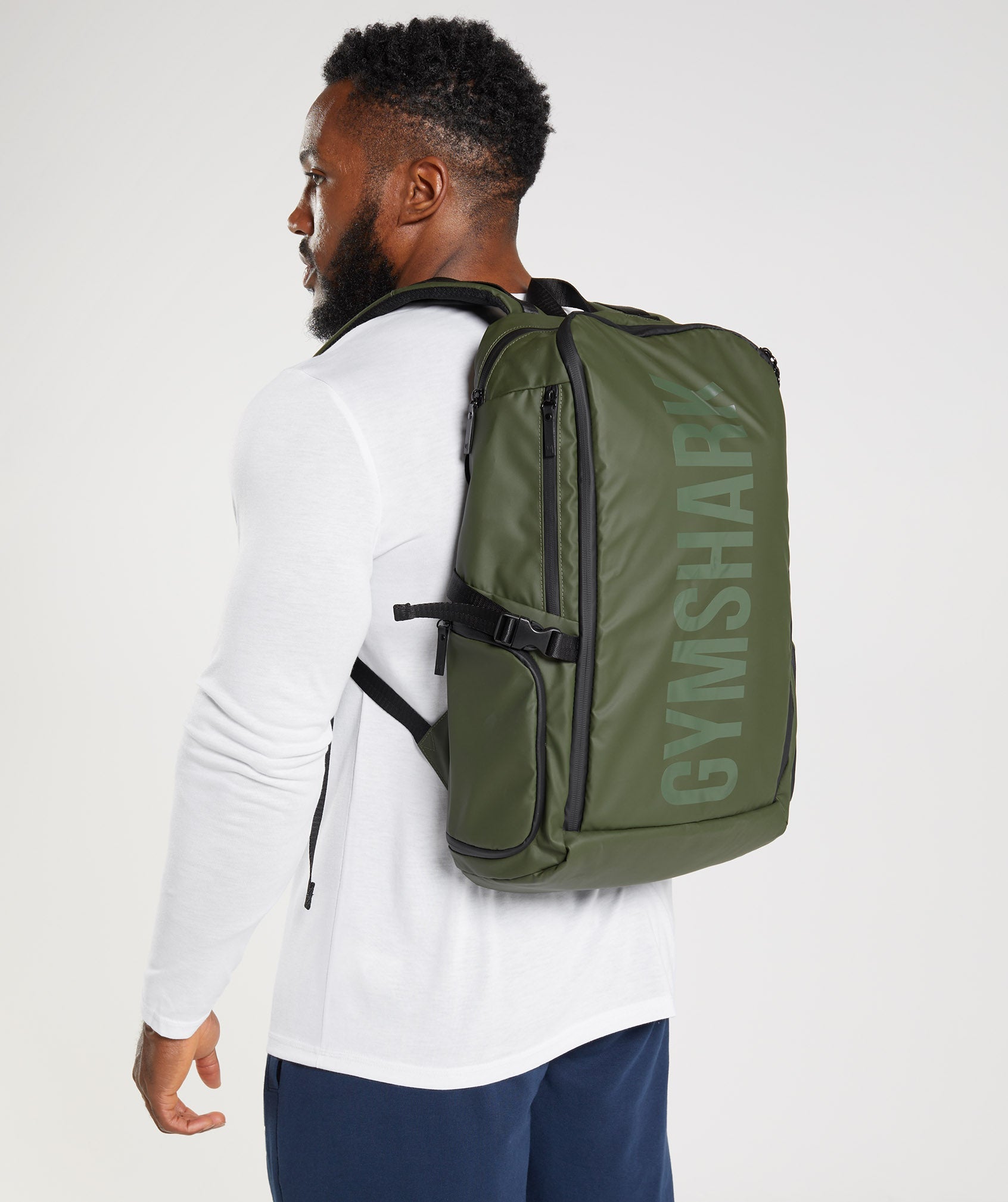 Bolsas Gymshark X-Series 0.3 Hombre Verde Oliva | 7413920-DW