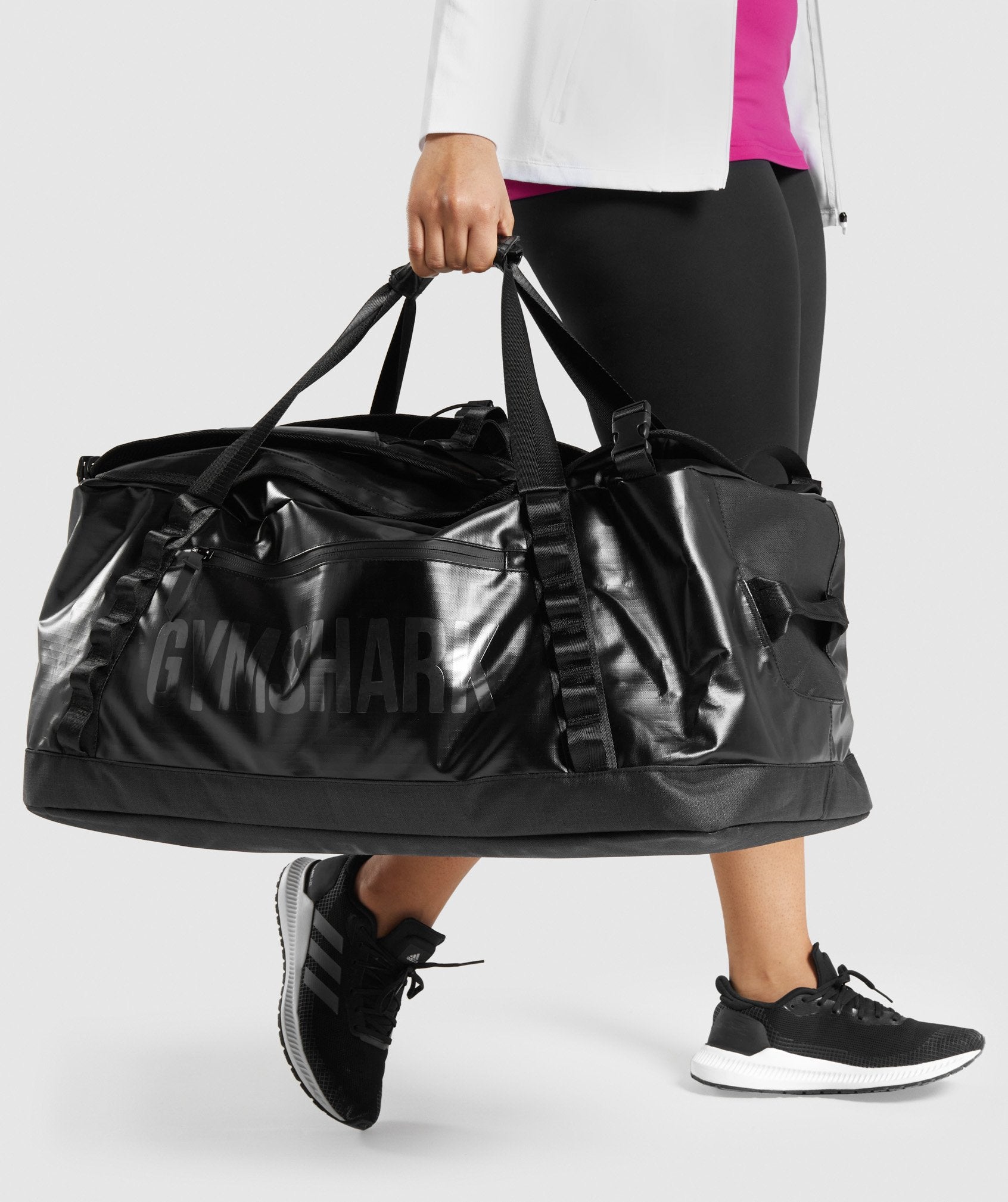 Bolsas Gymshark X-Series Duffle Mujer Negras | 2983456-UK