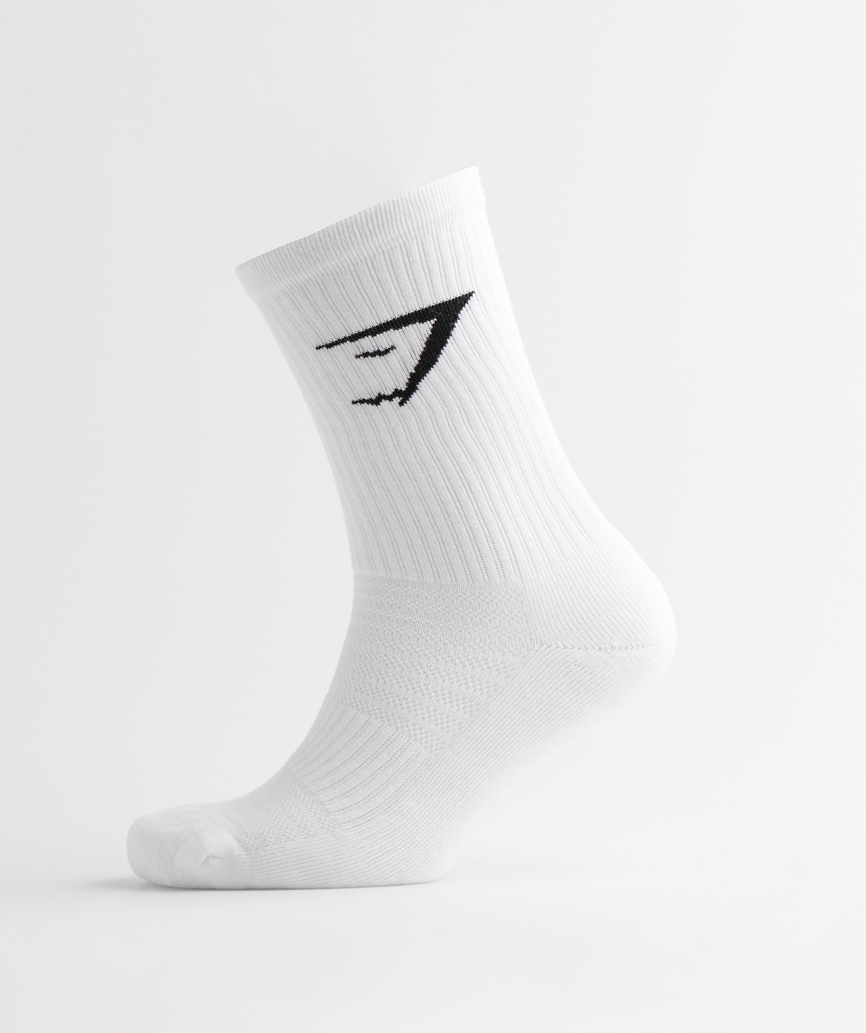 Calcetines Gymshark Crew 3pk Hombre Blancas | 4792105-QZ