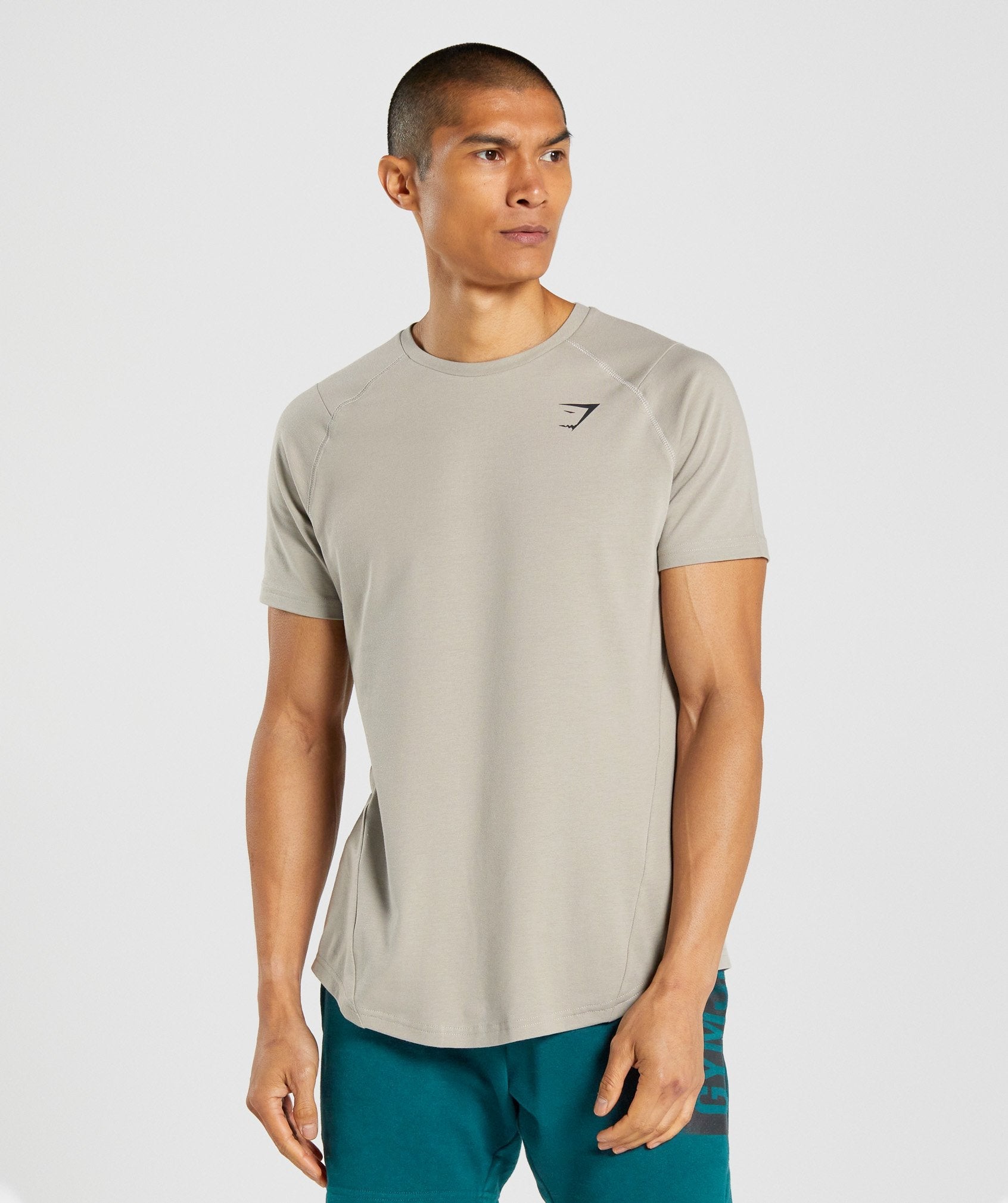 Camiseta Gymshark Bold Hombre Gris | 0795461-OE