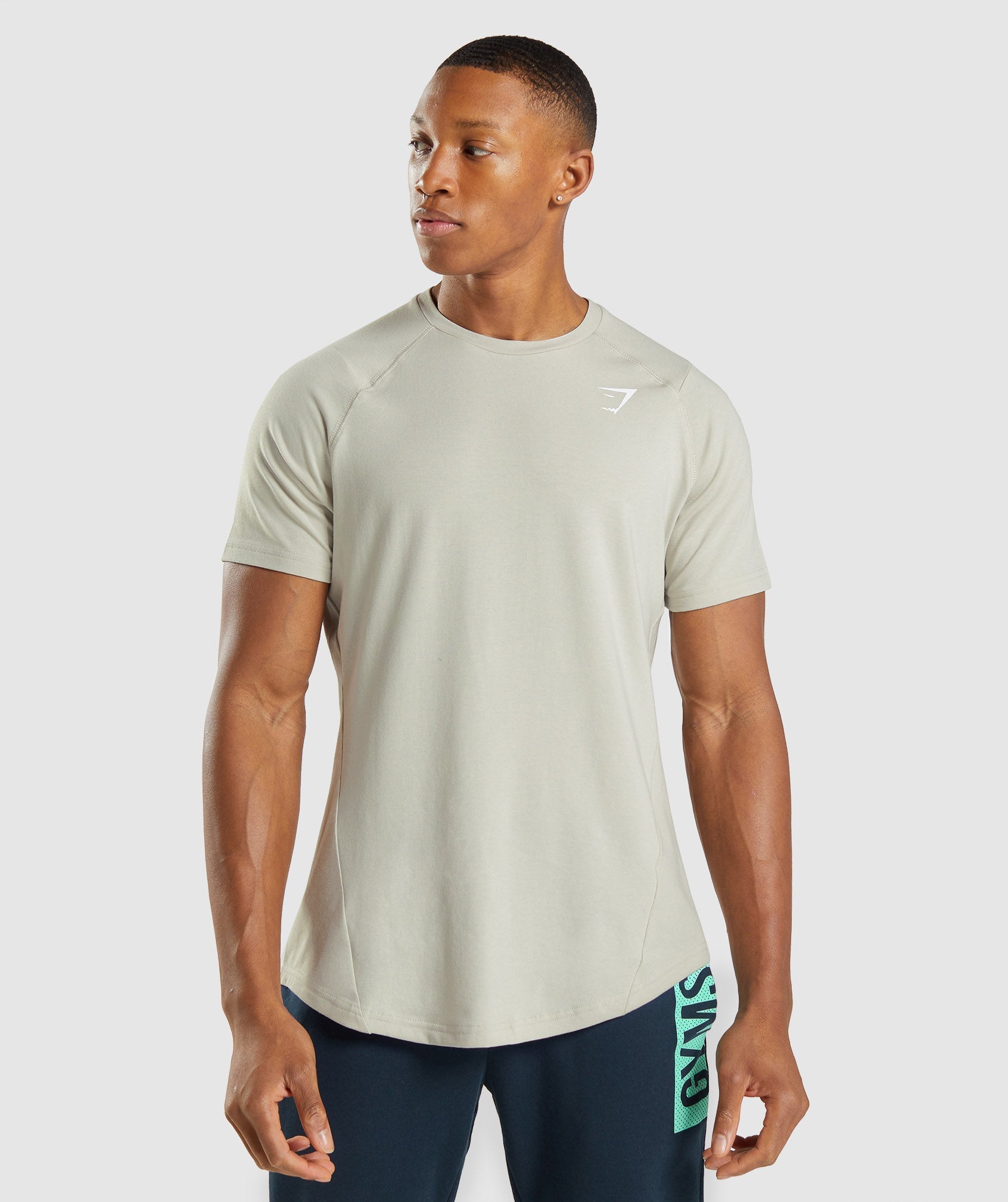 Camiseta Gymshark Bold Hombre Gris | 7654318-LY