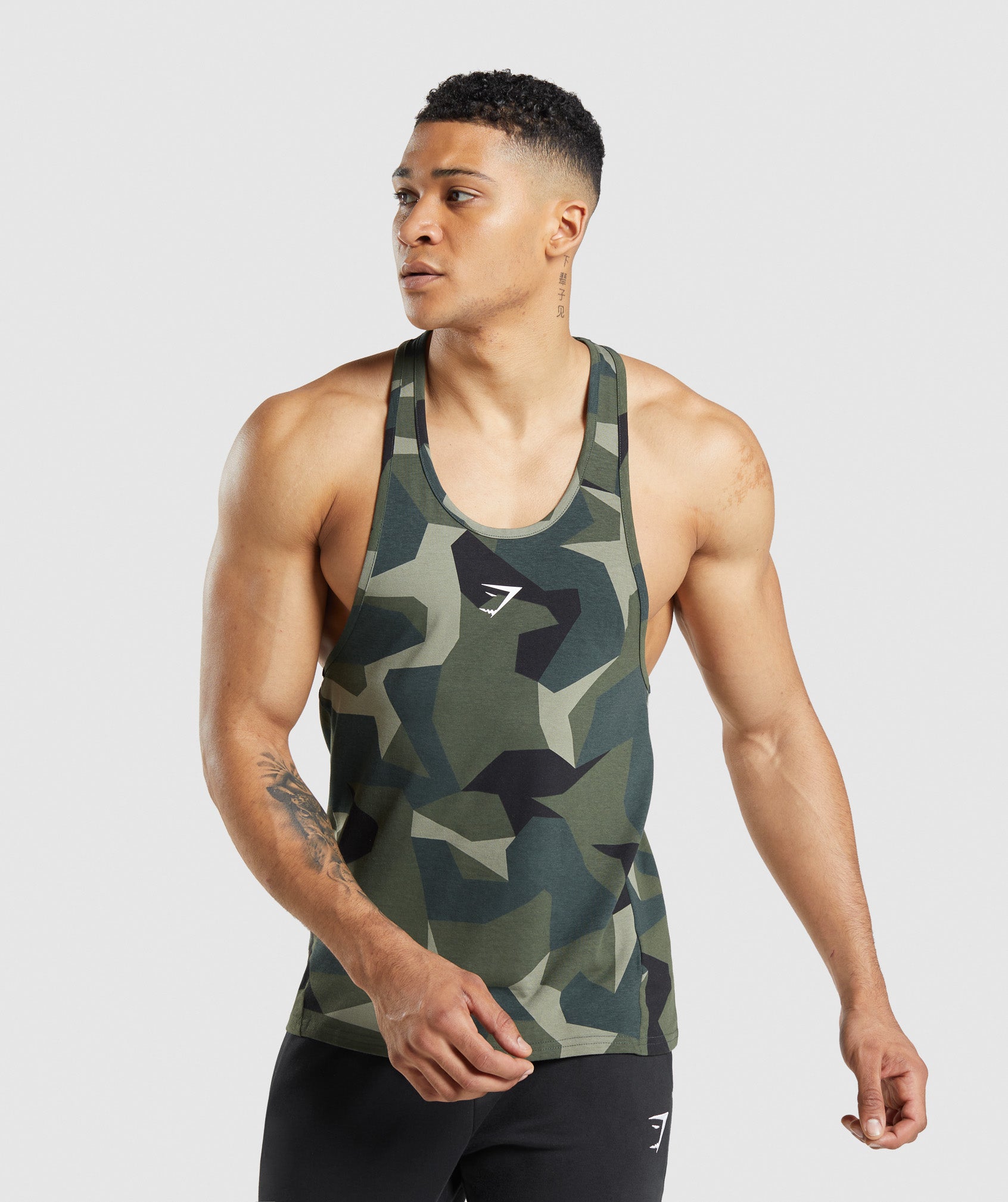 Chalecos Gymshark Critical Stringer Hombre Verde | 2678310-JU