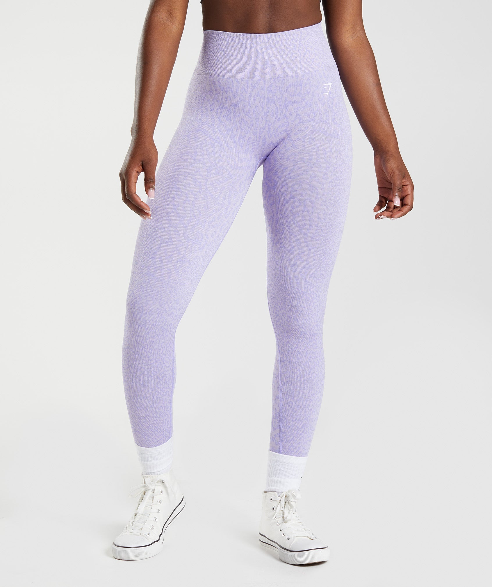 Leggins Gymshark Adapt Animal Seamless Mujer Moradas | 1685932-YQ