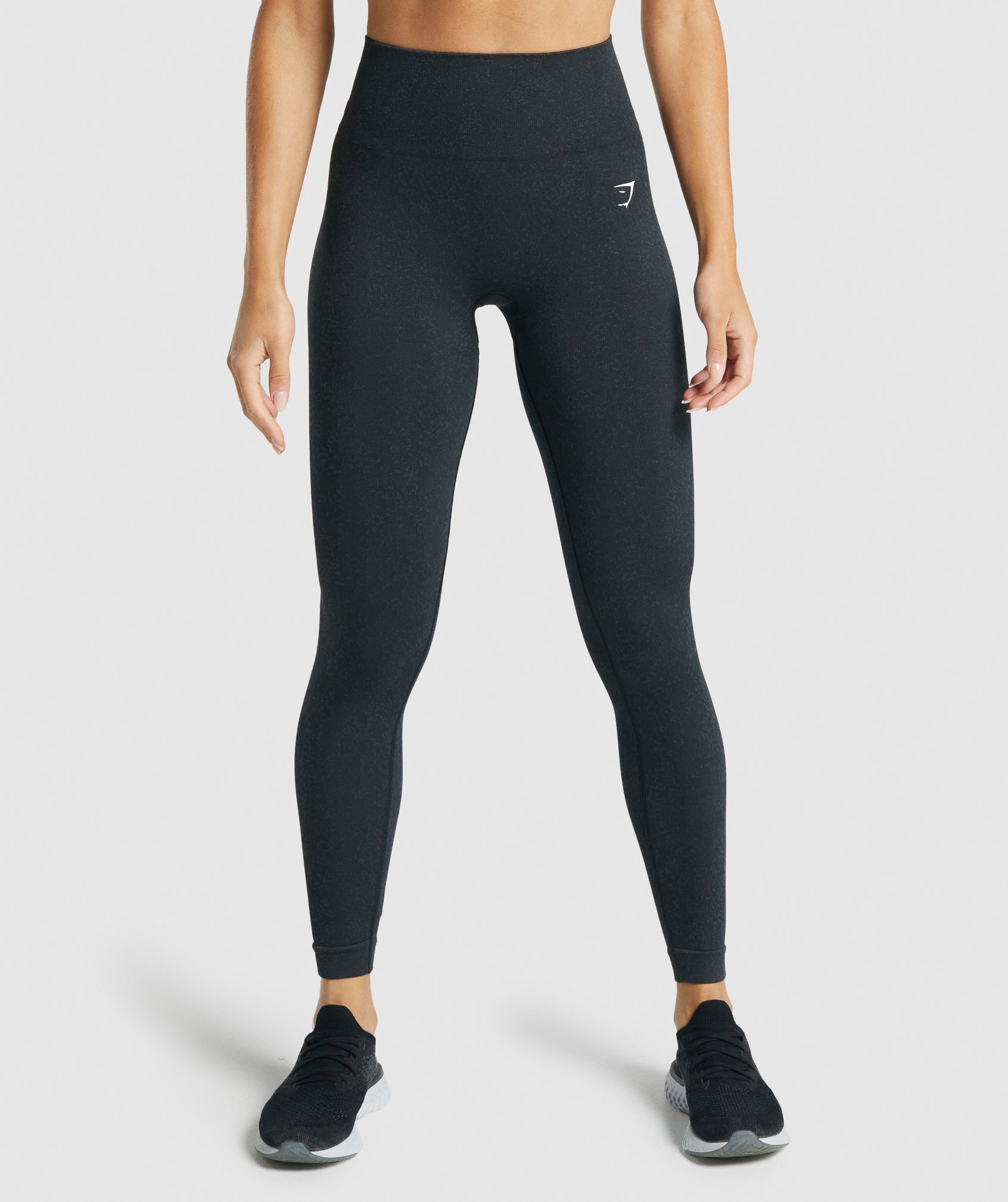 Leggins Gymshark Adapt Fleck Seamless Mujer Negras | 7962840-ON