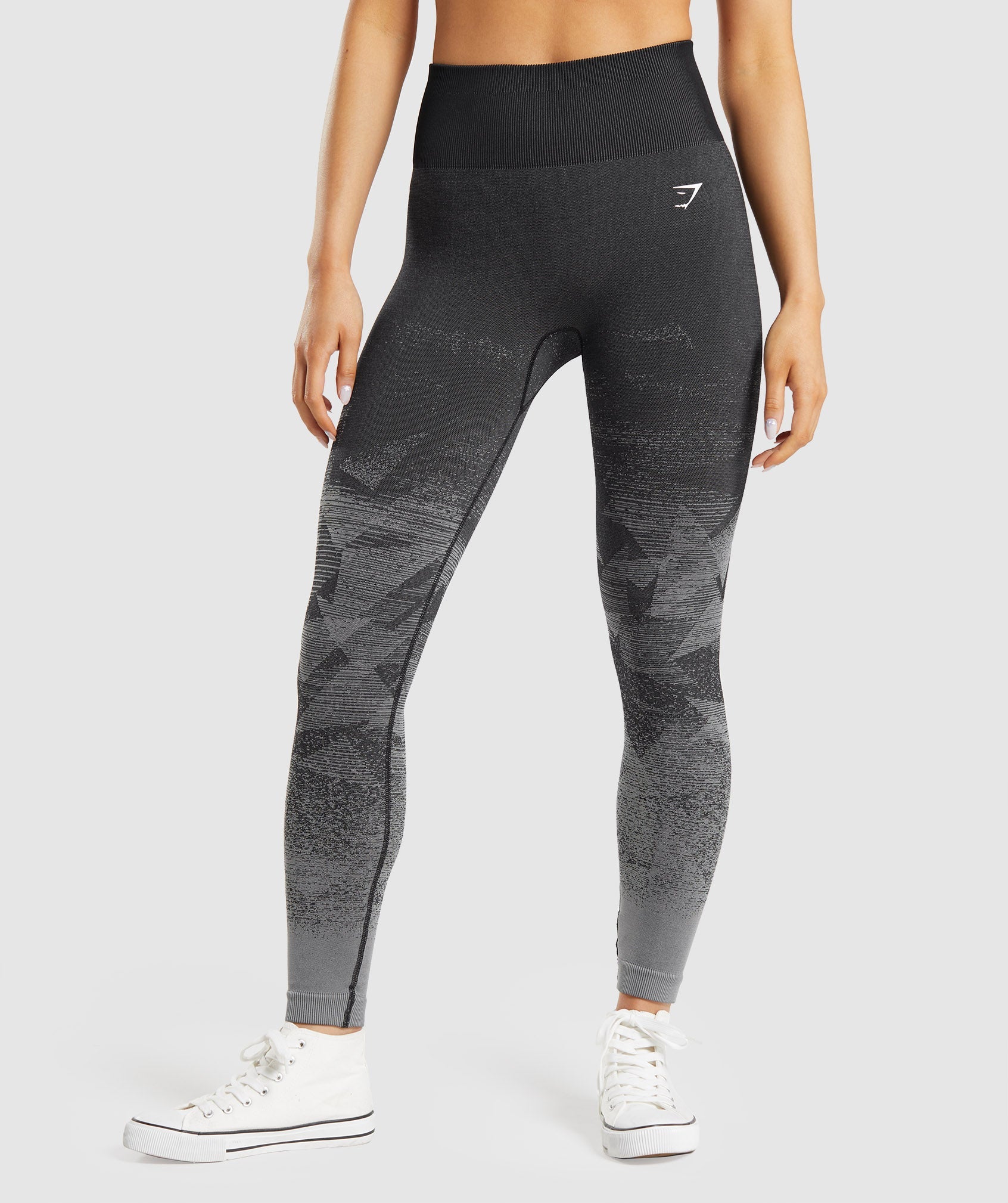 Leggins Gymshark Adapt Ombre Seamless Mujer Negras | 2180537-ZR