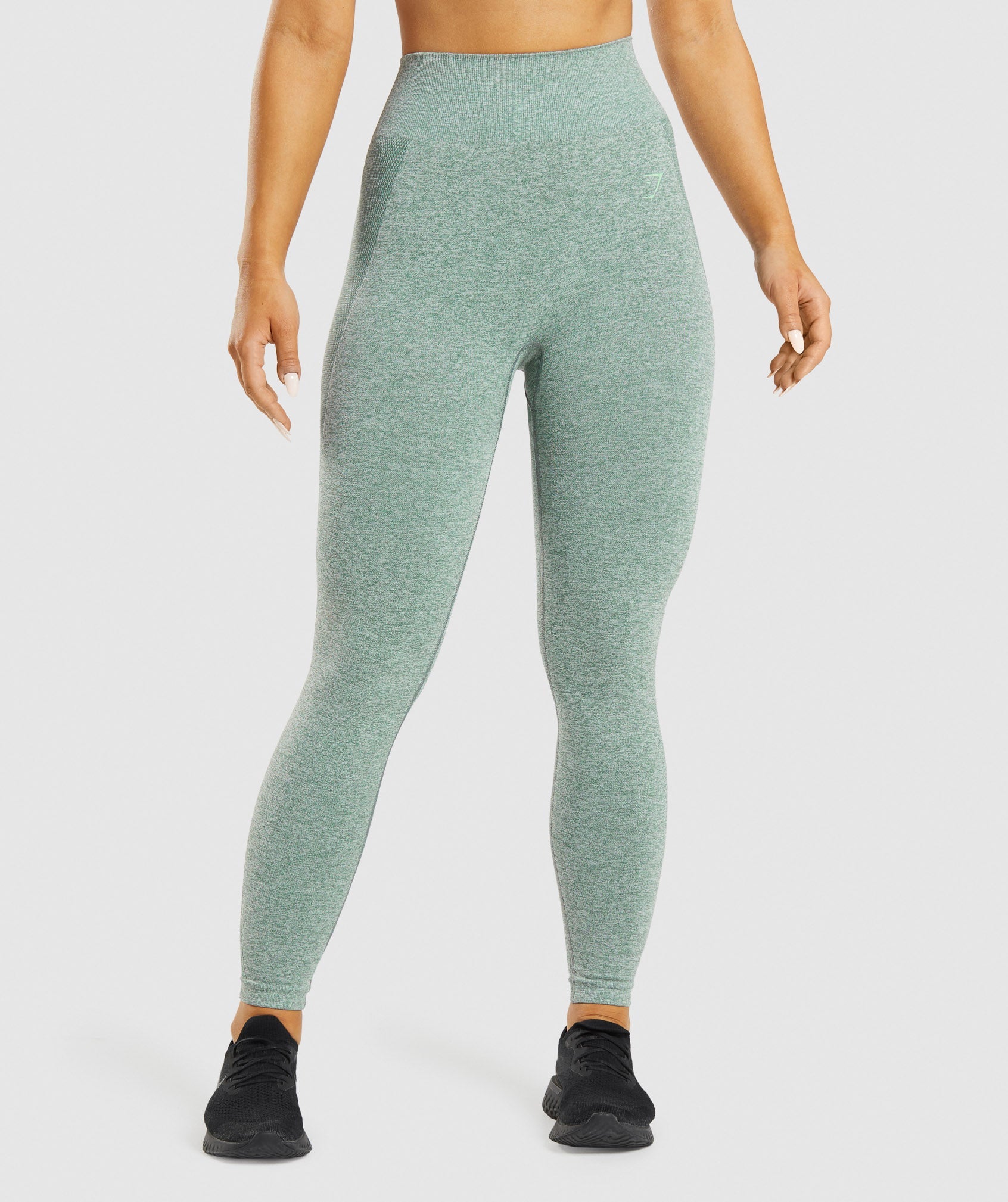 Leggins Gymshark Flex High Waisted Mujer Verde | 0627198-WA