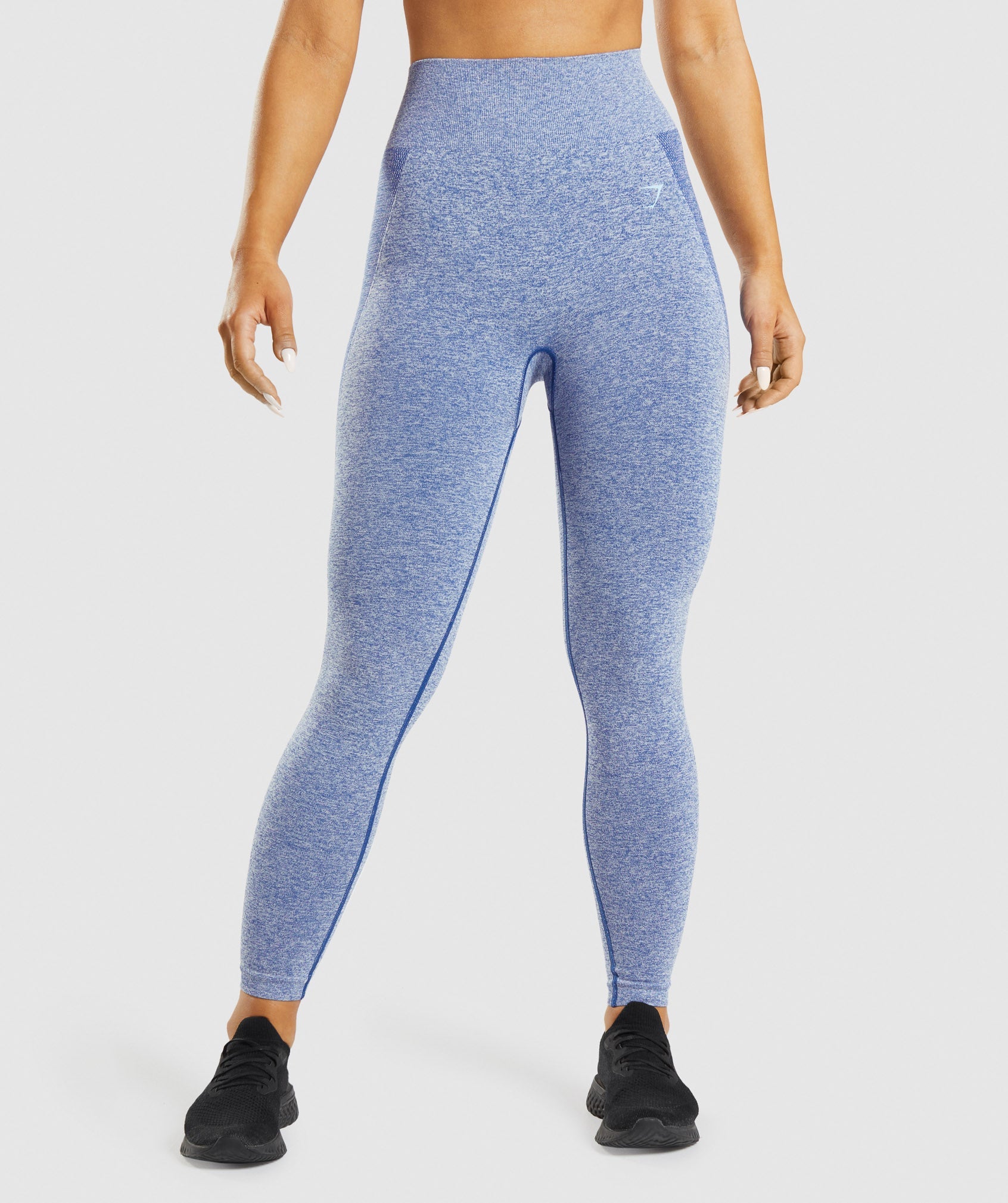 Leggins Gymshark Flex High Waisted Mujer Azules | 2691857-WT