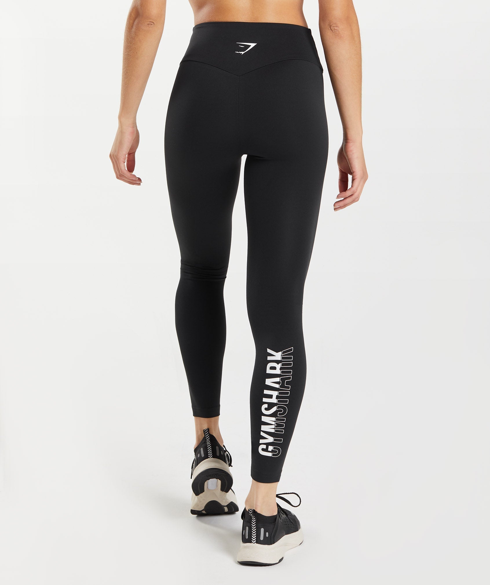 Leggins Gymshark Fraction Mujer Negras | 1408257-KW