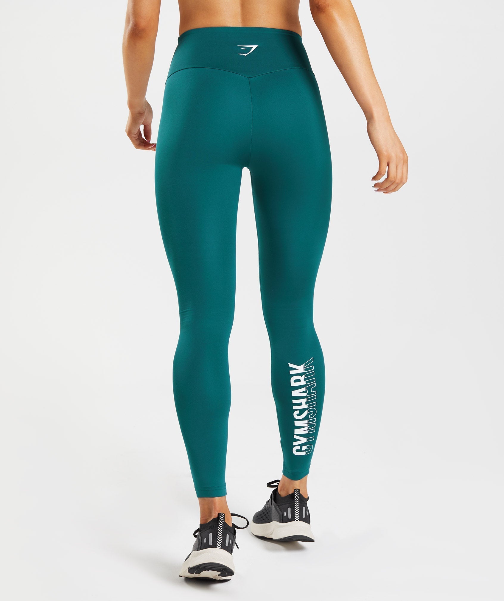 Leggins Gymshark Fraction Mujer Turquesa | 1942387-PZ