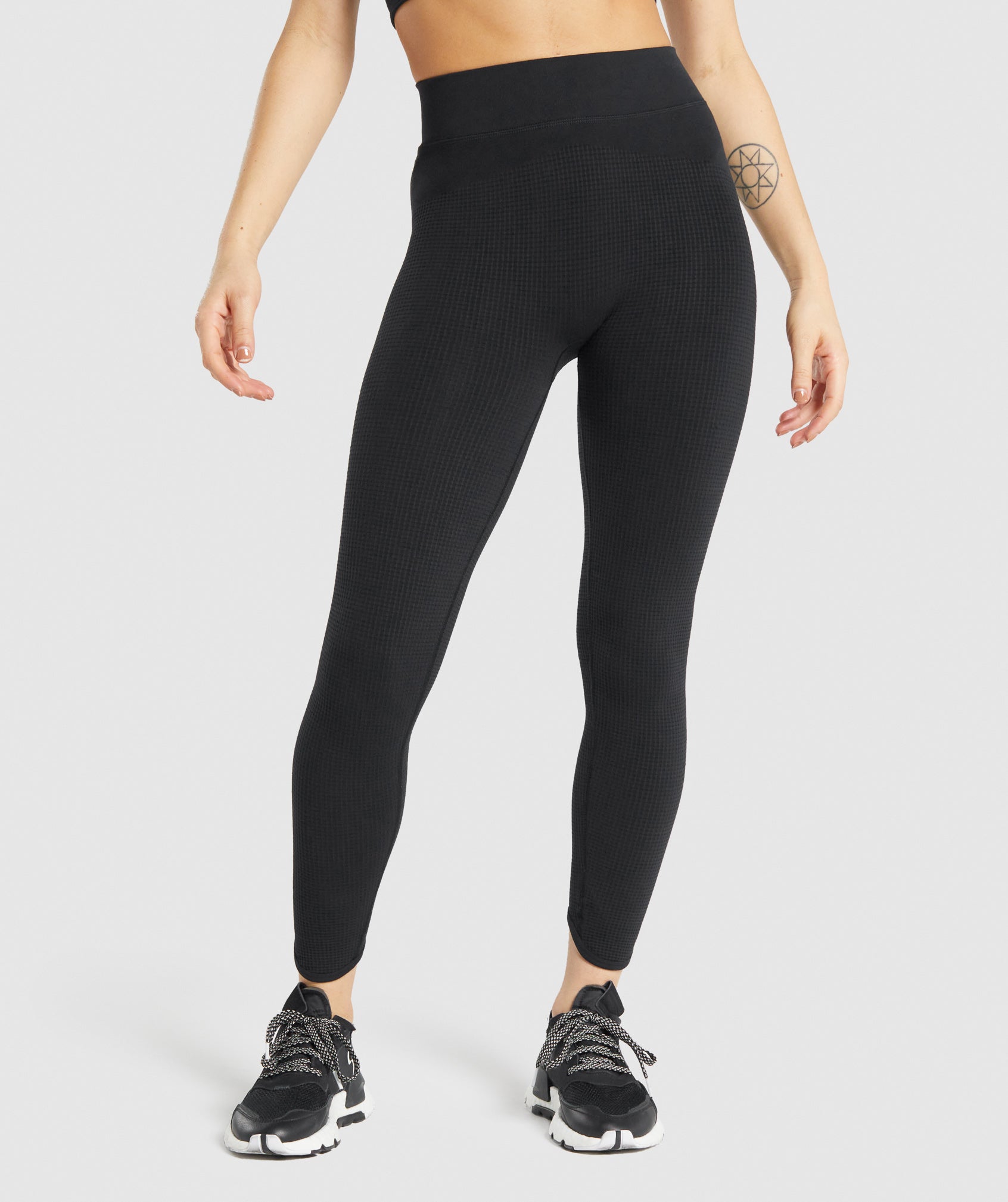 Leggins Gymshark Pause Seamless Mujer Negras | 6170254-FC