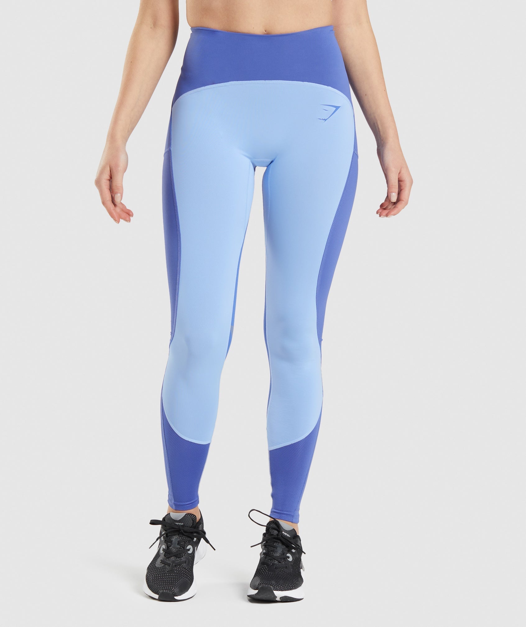 Leggins Gymshark Pulse Mesh Mujer Azules | 5281349-HX