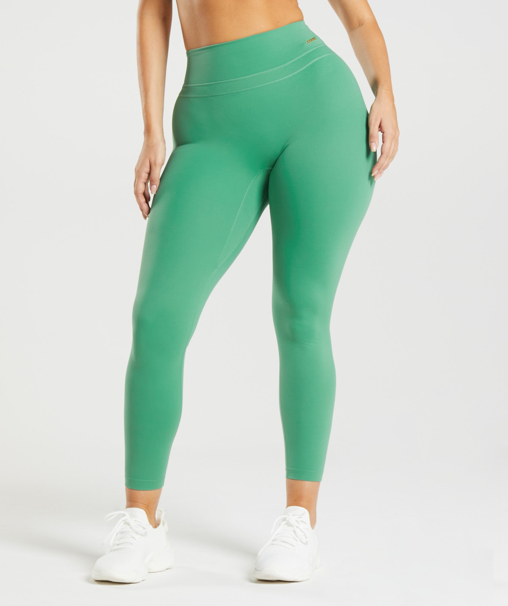 Leggins Gymshark Whitney High Rise Mujer Verde | 4280163-WV