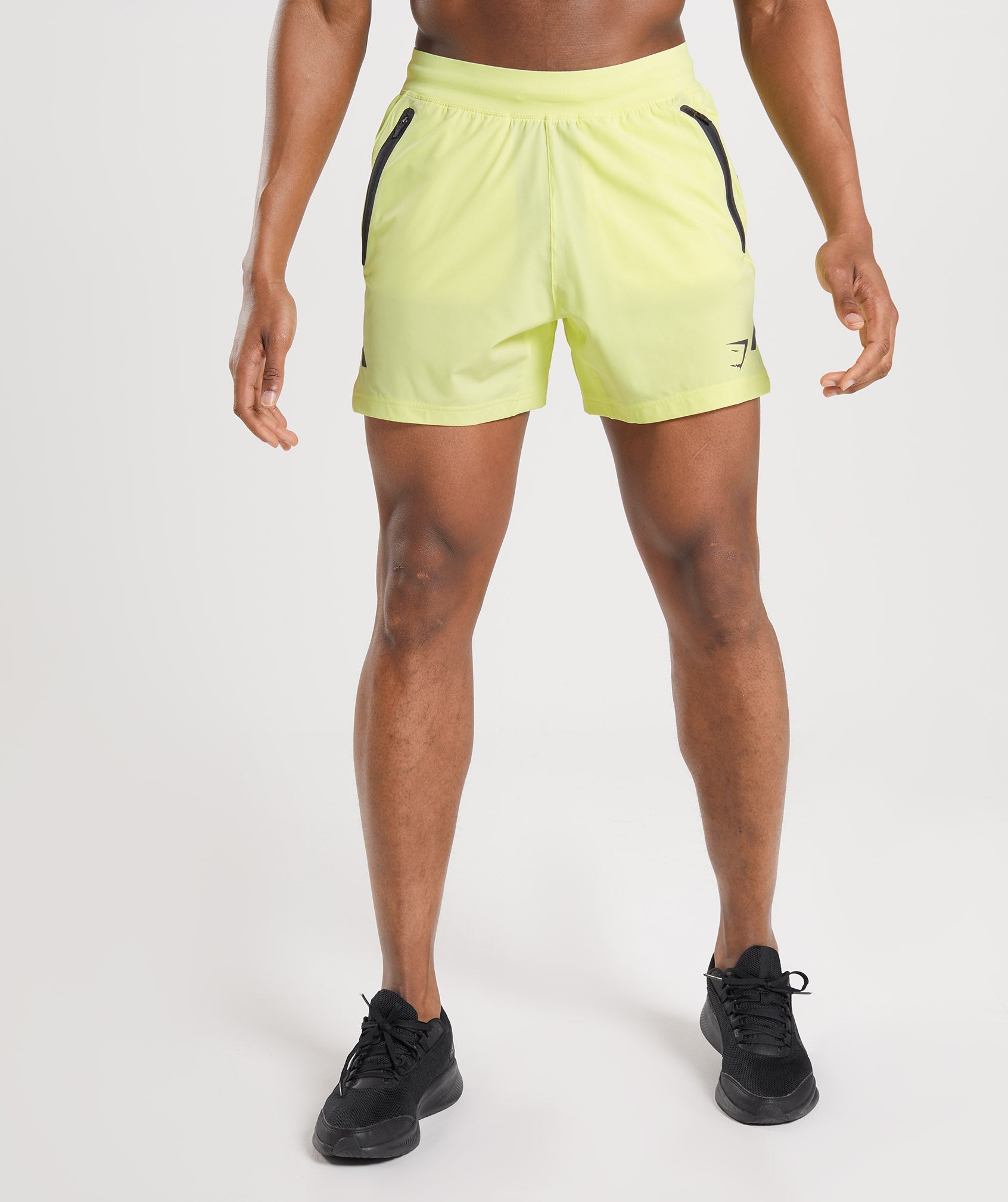 Pantalones Cortos Gymshark Apex 5" Perform Hombre Verde | 3672901-EP