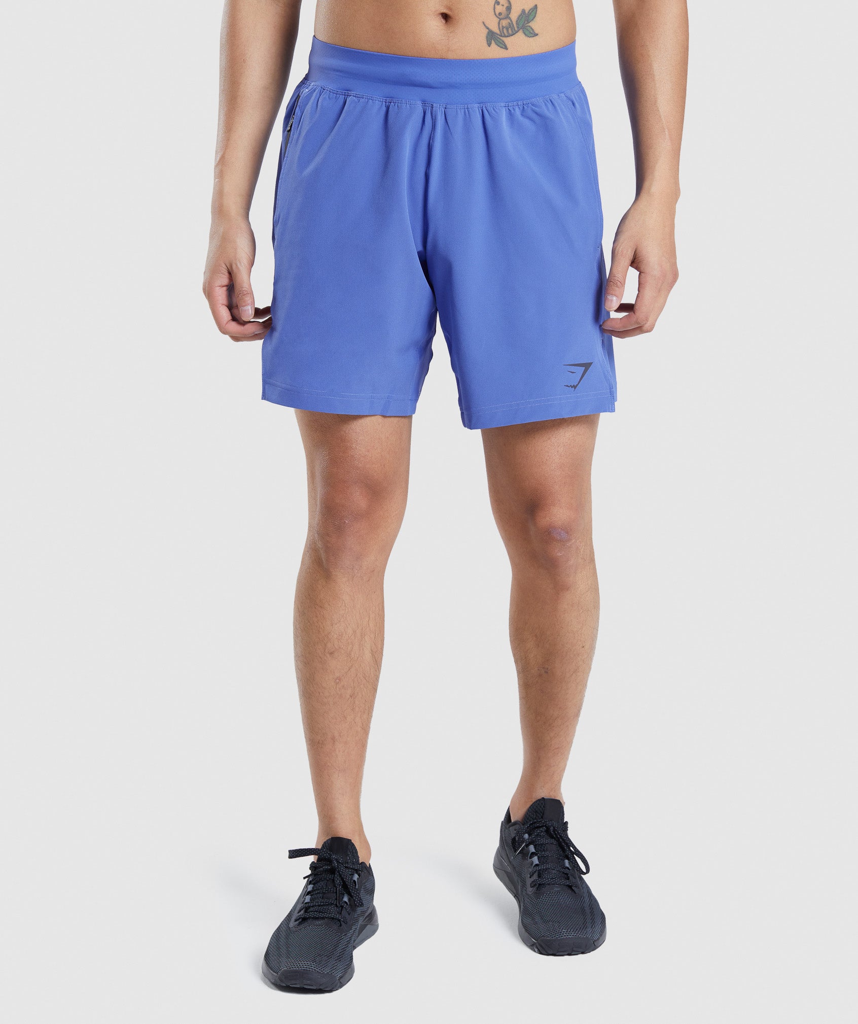 Pantalones Cortos Gymshark Apex 8" Function Hombre Azules | 3059176-WD